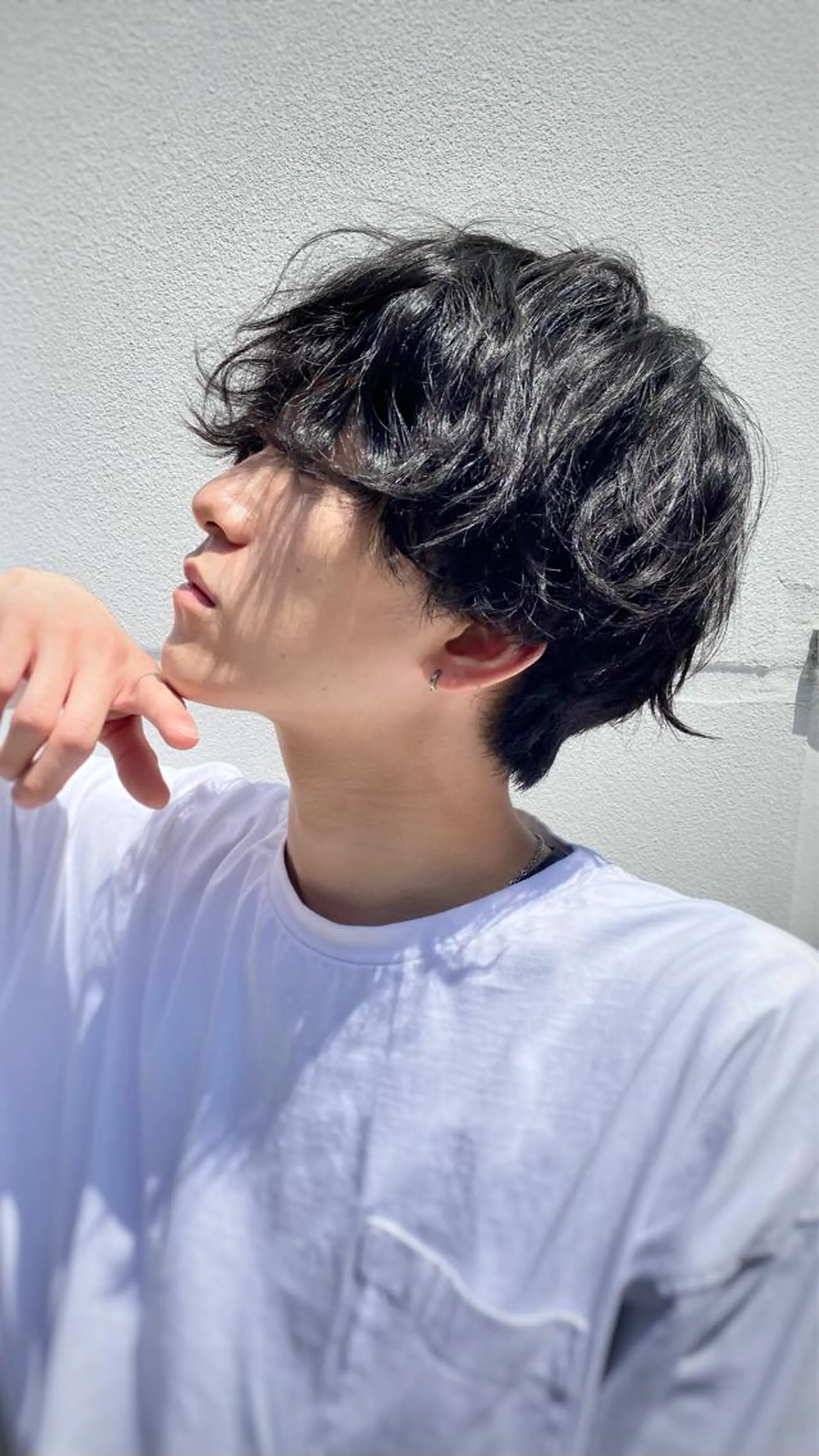 カラー パーマ メンズ カット ヘアカラー パーマ ヘアセット メンズブリーチカラー /パーマ ごーた立川のヘアスタイル