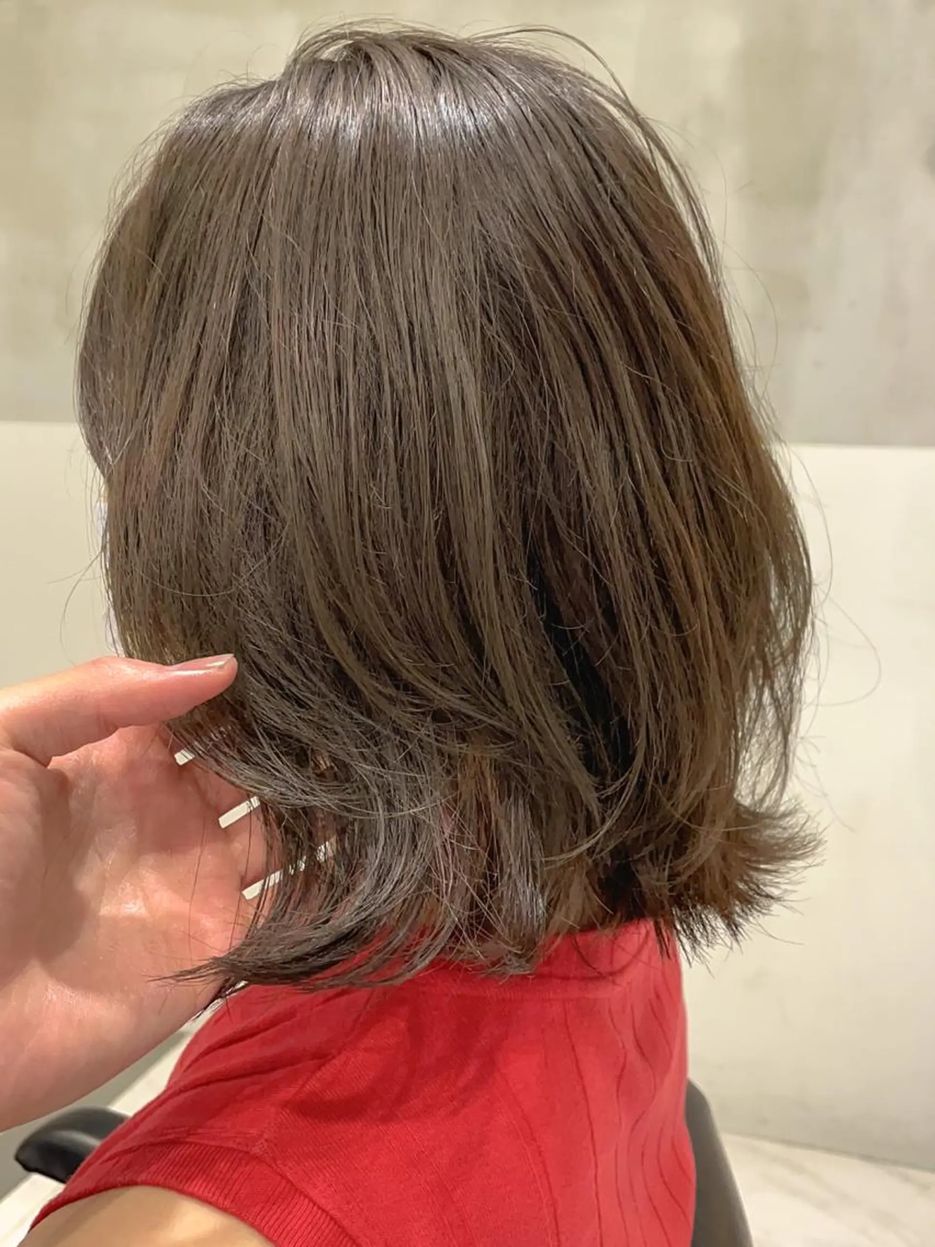 ミディアム 矢口 嵩人のヘアスタイル