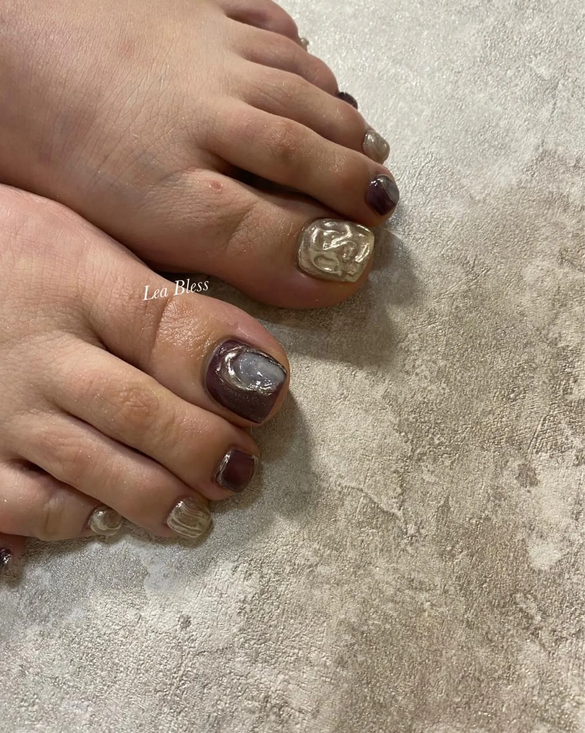 ネイル フットネイル Lea Bless 河原町のネイルデザイン