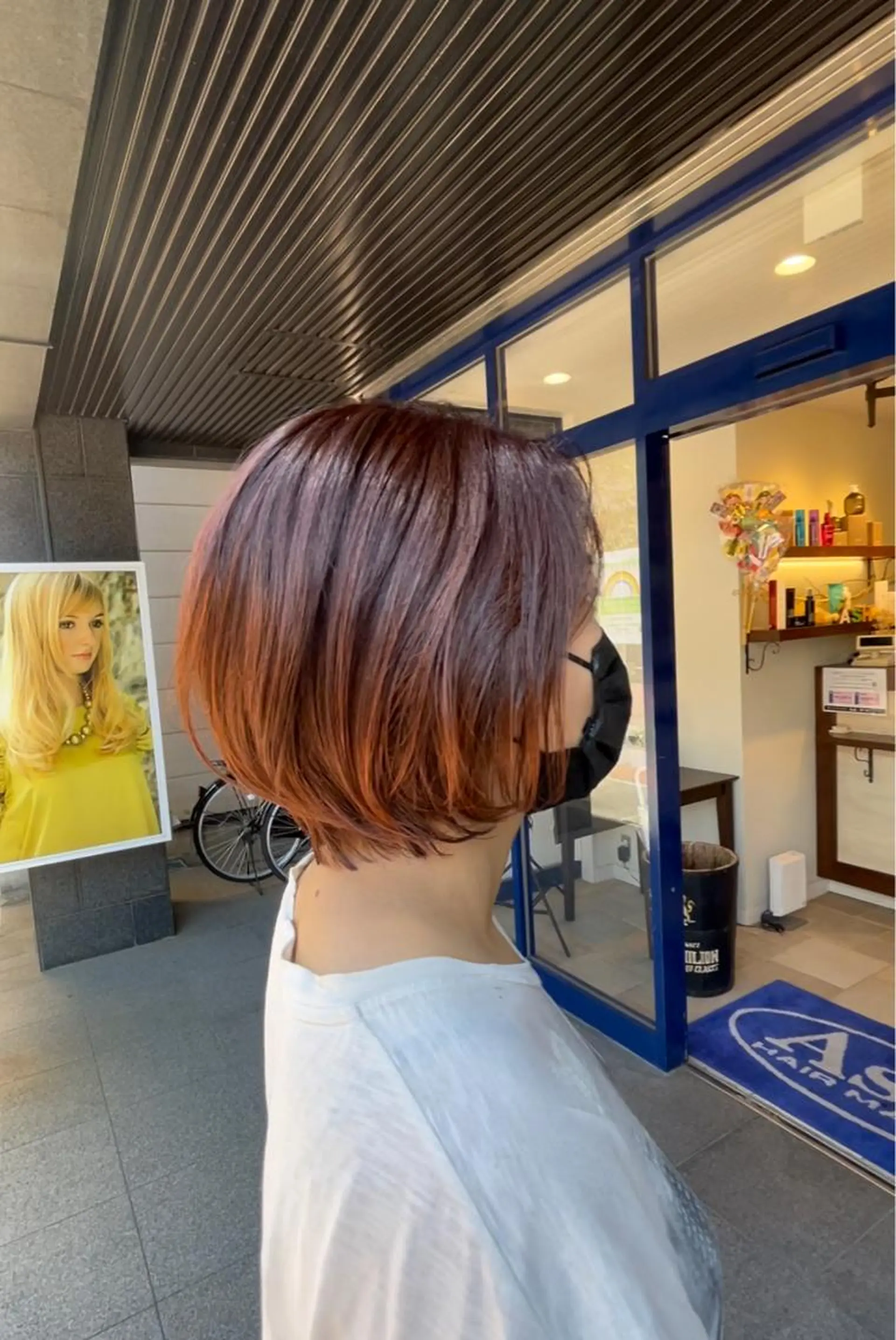 ショート ハイライト 『Ash久が原MG』 水野 翼のヘアスタイル