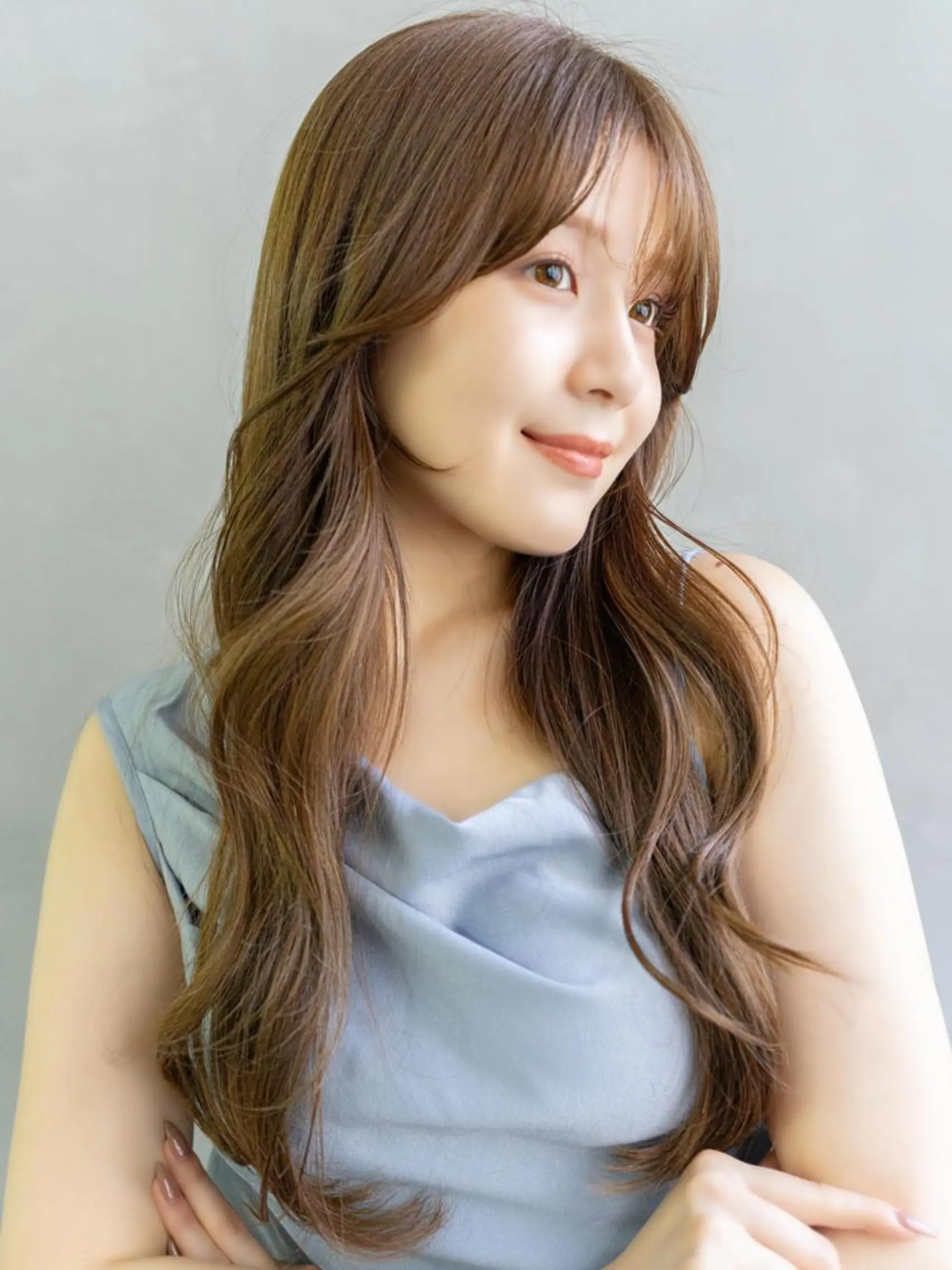 ロング Eight White／AIRIのヘアスタイル