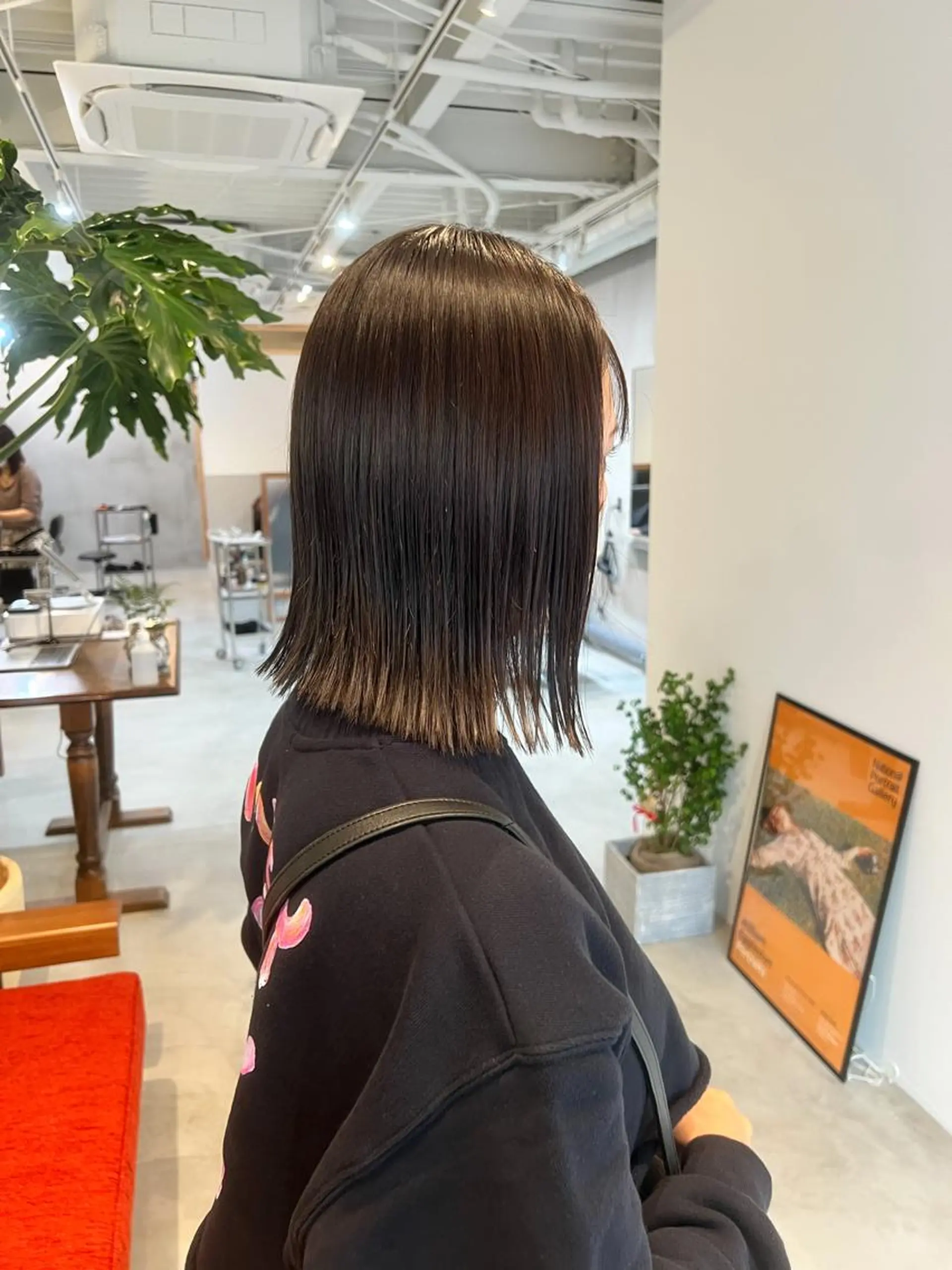 ショート カラー パーマ 切りっぱなしボブ ベージュカラー 透明感カラー オリーブベージュ ボブ カット ヘアカラー トリートメント スパイキーショート/ メンズヘア/hugeのヘアスタイル