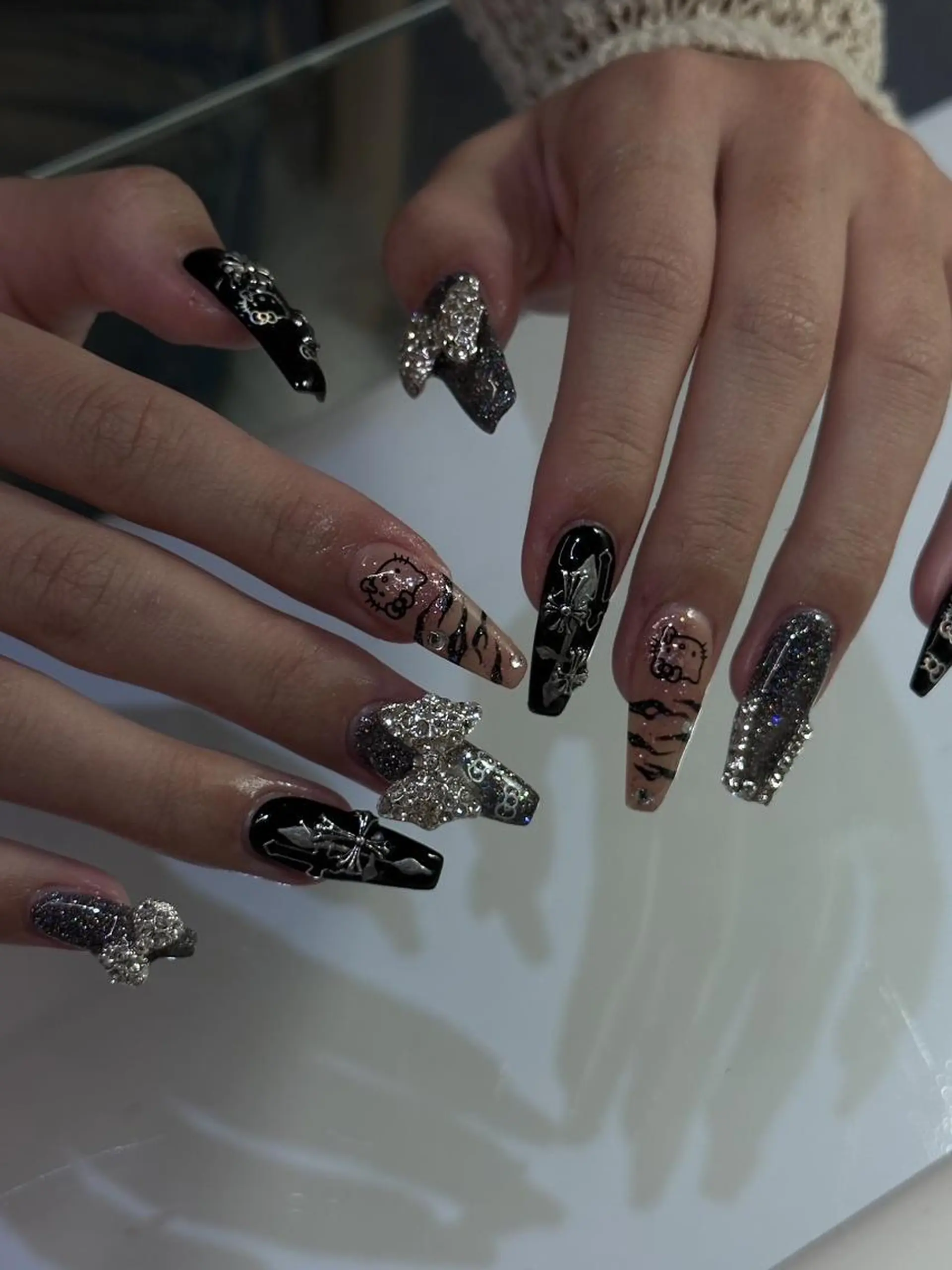 ネイル 持ち込み 120%可愛い保証 💝fein心斎橋店のマツエク・マツパデザイン