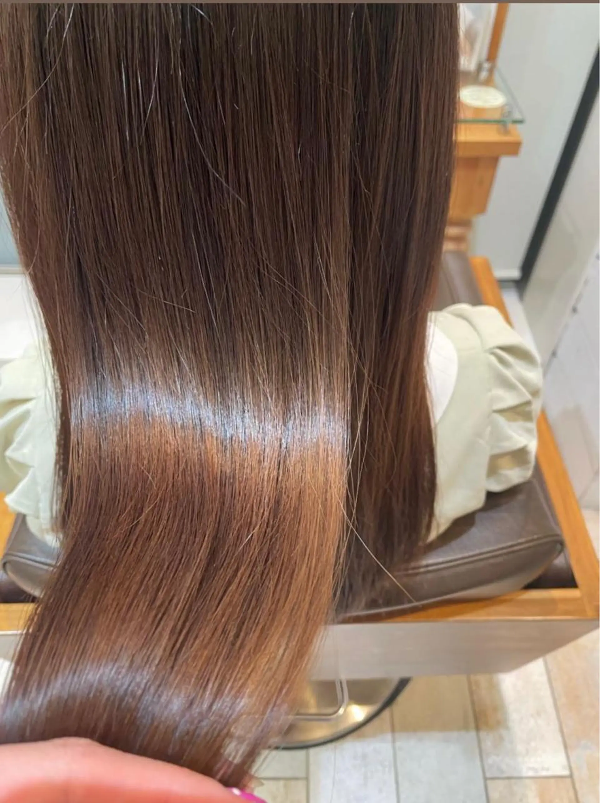 セミロング 髪質改善 トリートメント ヘアアレンジ 🌿あがりれいなのその他イメージ