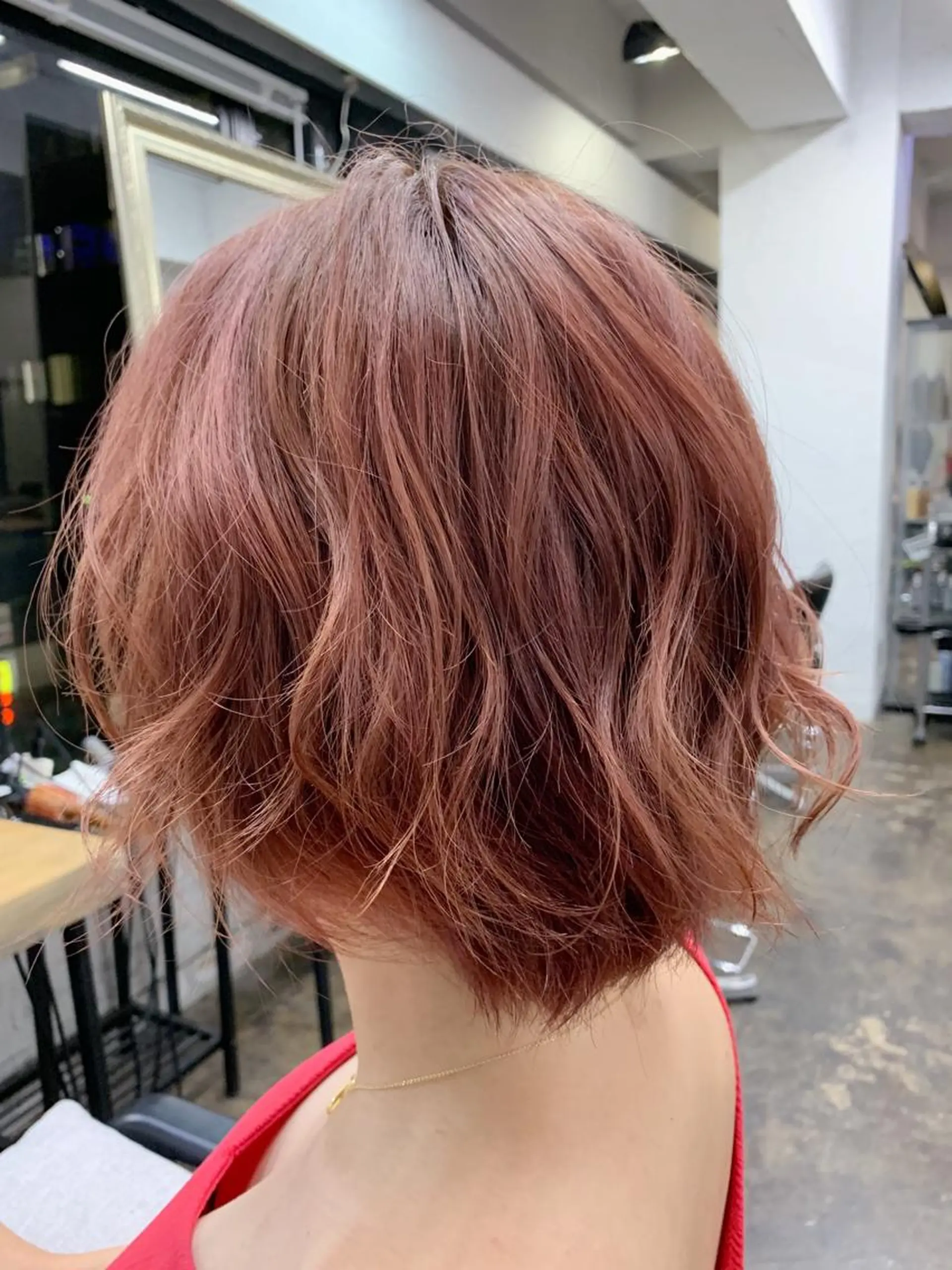 ショート カラー メンズパーマ メンズ特化ryoのヘアスタイル