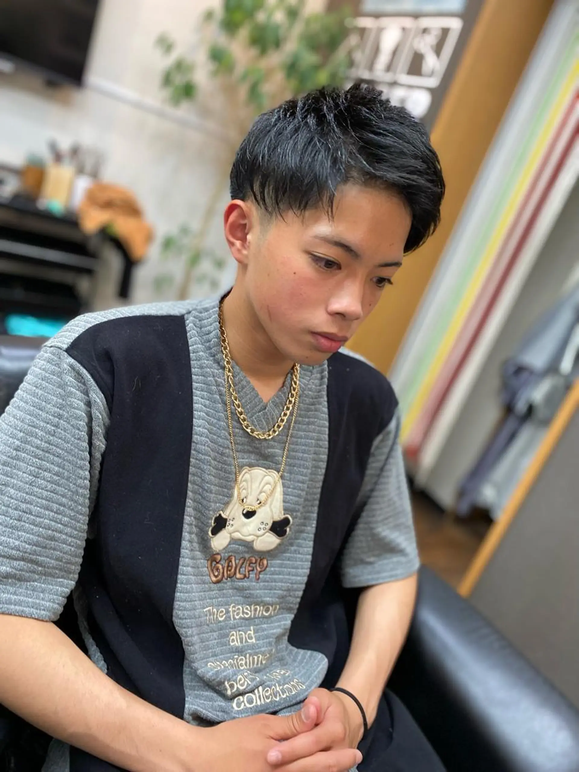 ショート メンズ フェードカット スキンフェード カット メンズカット 川㟢弘貴のヘアスタイル