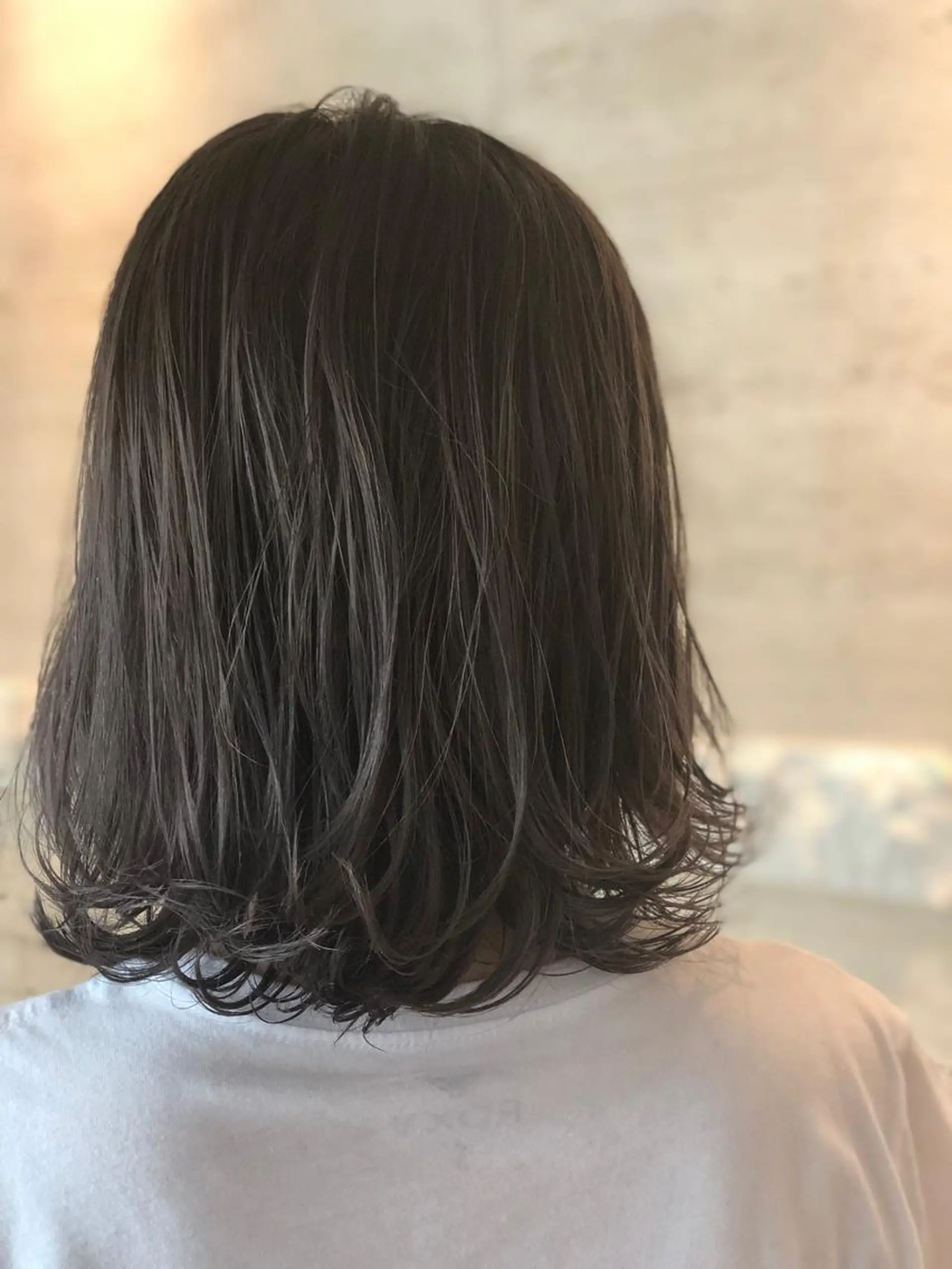 ミディアム カラー 下北沢suu所属・AYAKA 下北沢suuのヘアスタイル