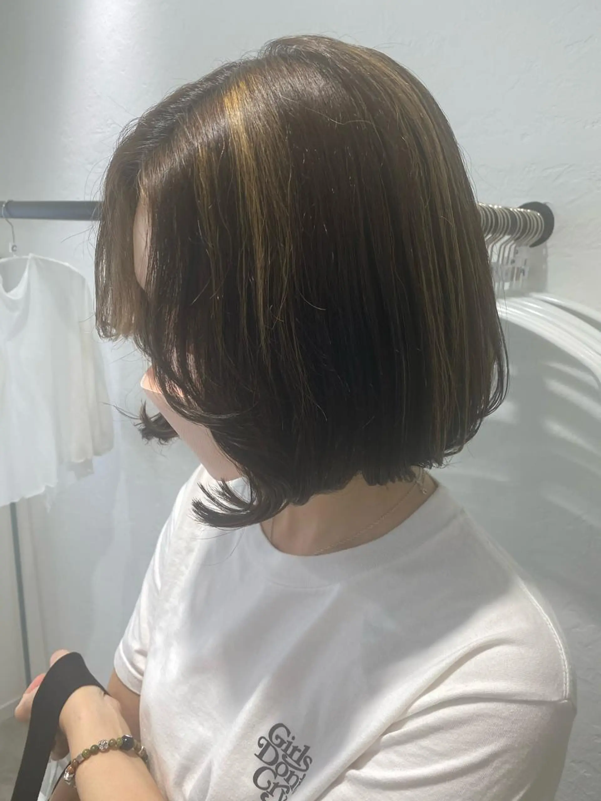 ショート タンバルモリ 韓国風ヘア カット トリートメント 艶カラー/韓国風ヘア 🩵shioneのヘアスタイル