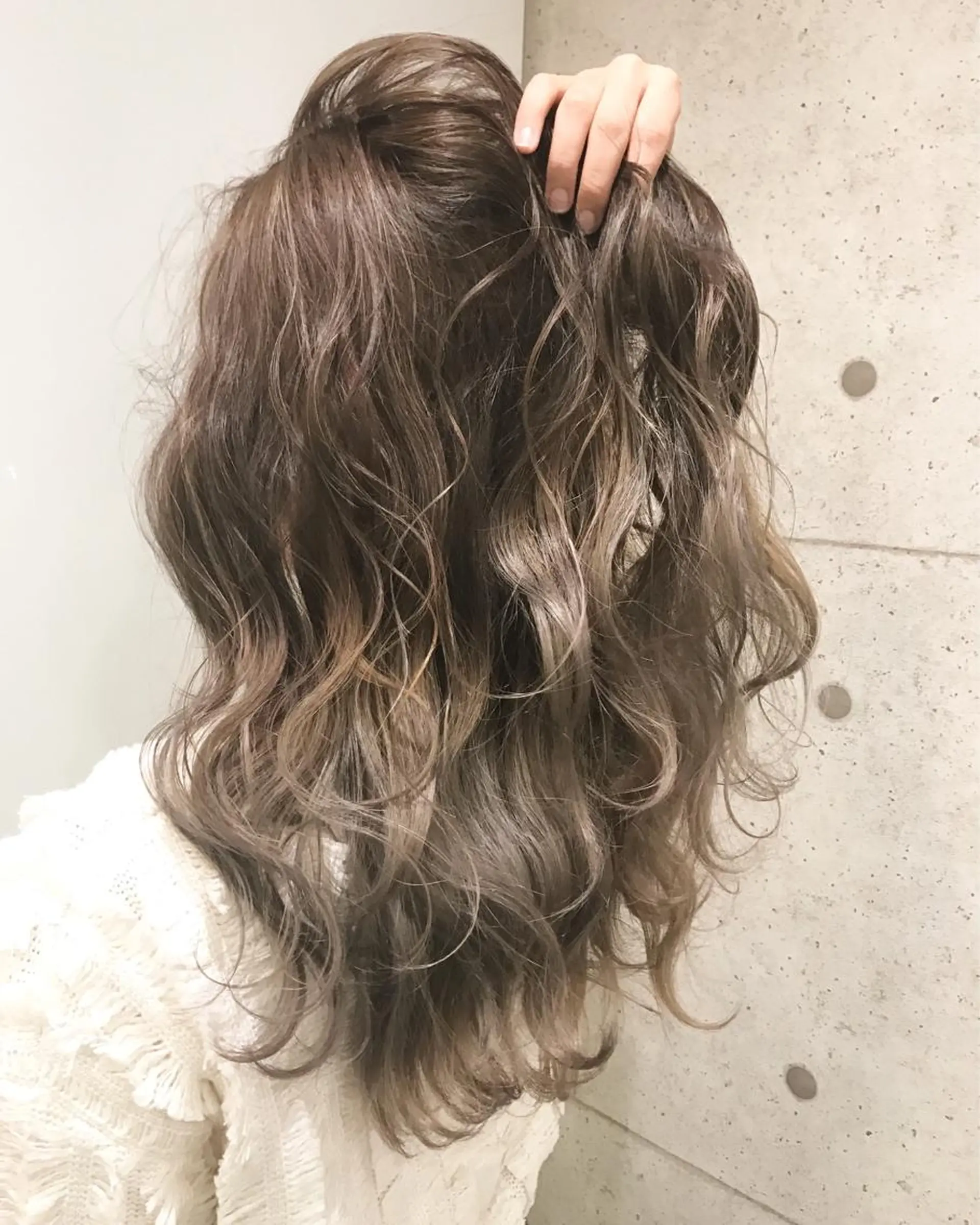 ロング カラー ヘアアレンジ 縮毛矯正 髪質改善寺坂雄飛💐のヘアスタイル