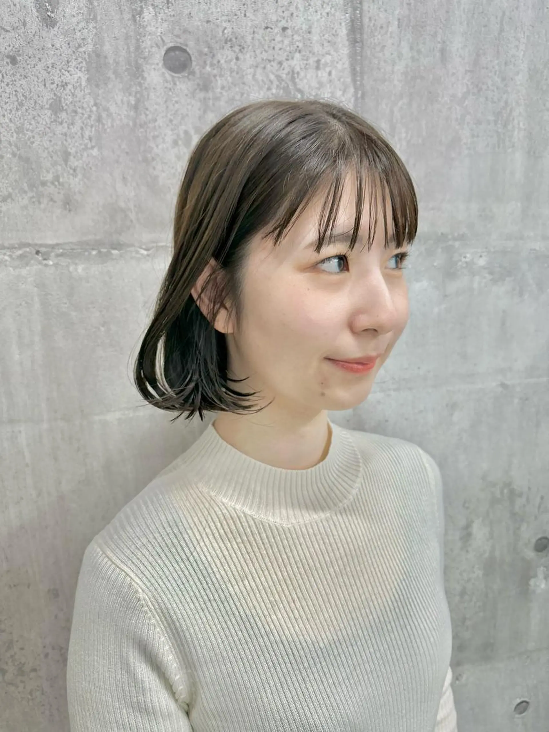 ミディアム カラー カット ヘアカラー トリートメント タケダケイ /ショート/ボブのヘアスタイル