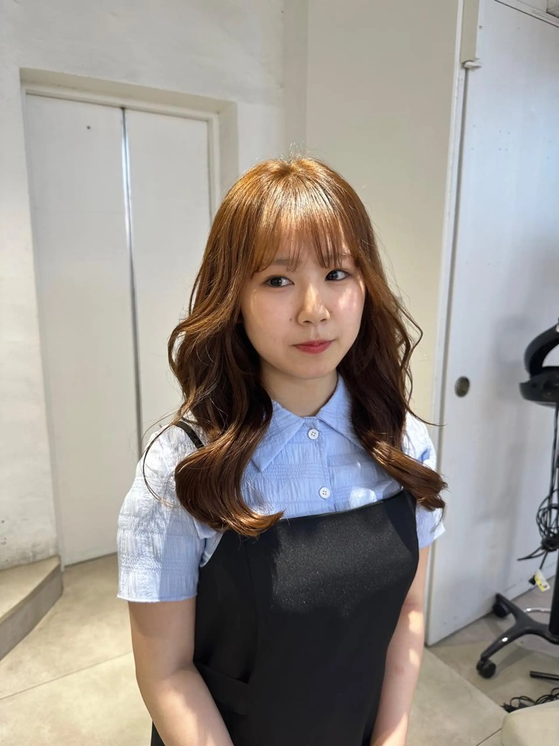 セミロング ヨシンモリ 韓国ヘアメンズ・レデ ィース特化ミクのヘアスタイル