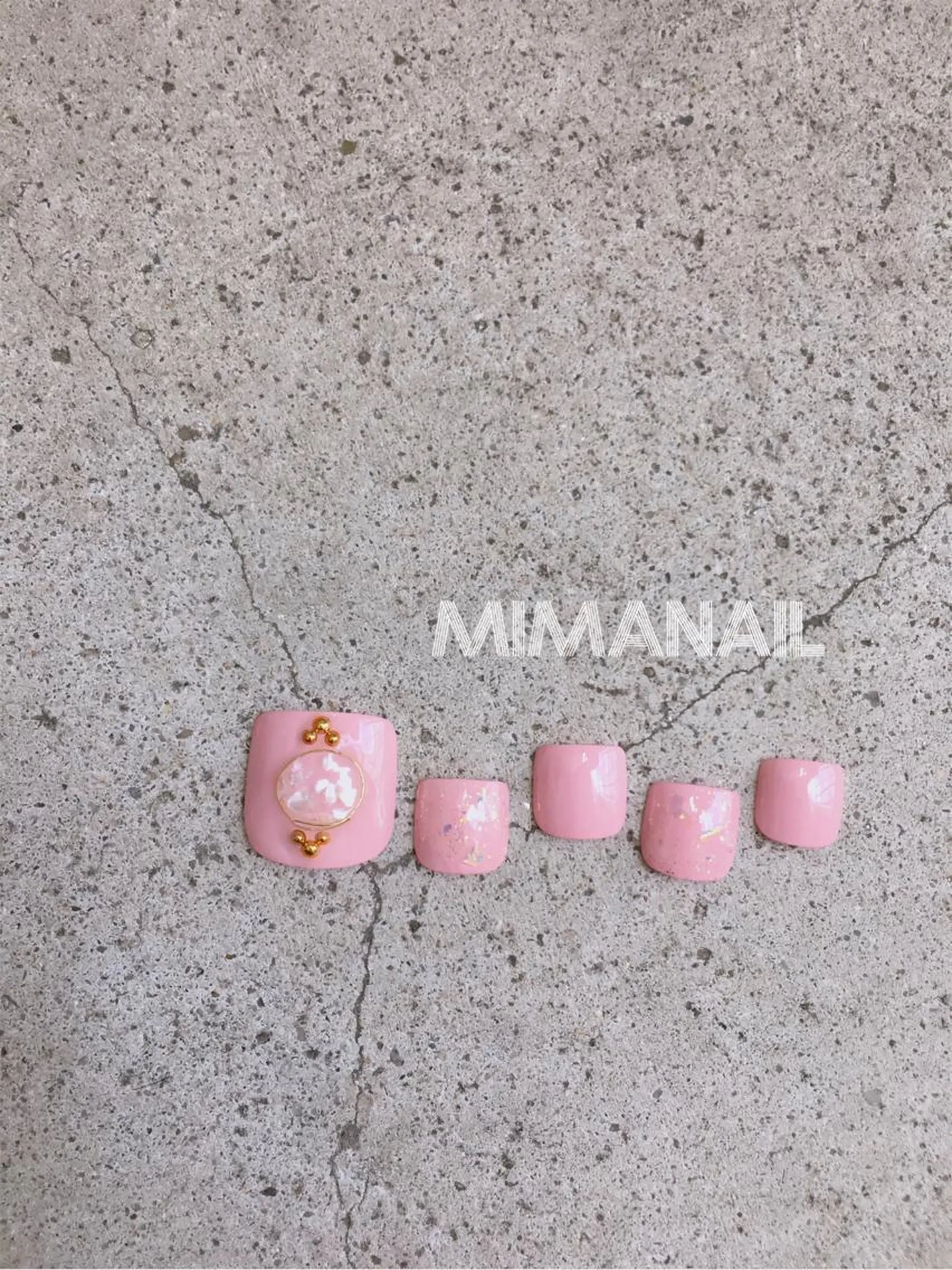 ネイル フットネイル mima nailのネイルデザイン