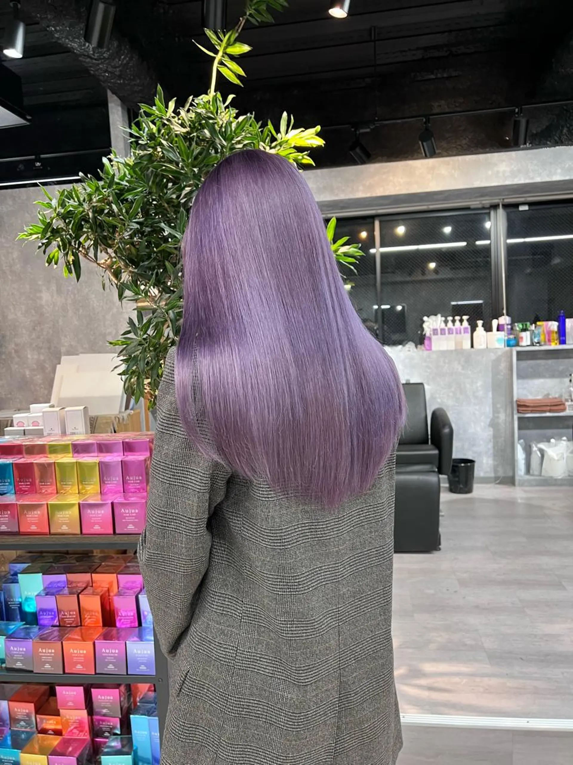 ロング カラー エフェクトブリーチ/ 大阪/タカハシユウキのヘアスタイル