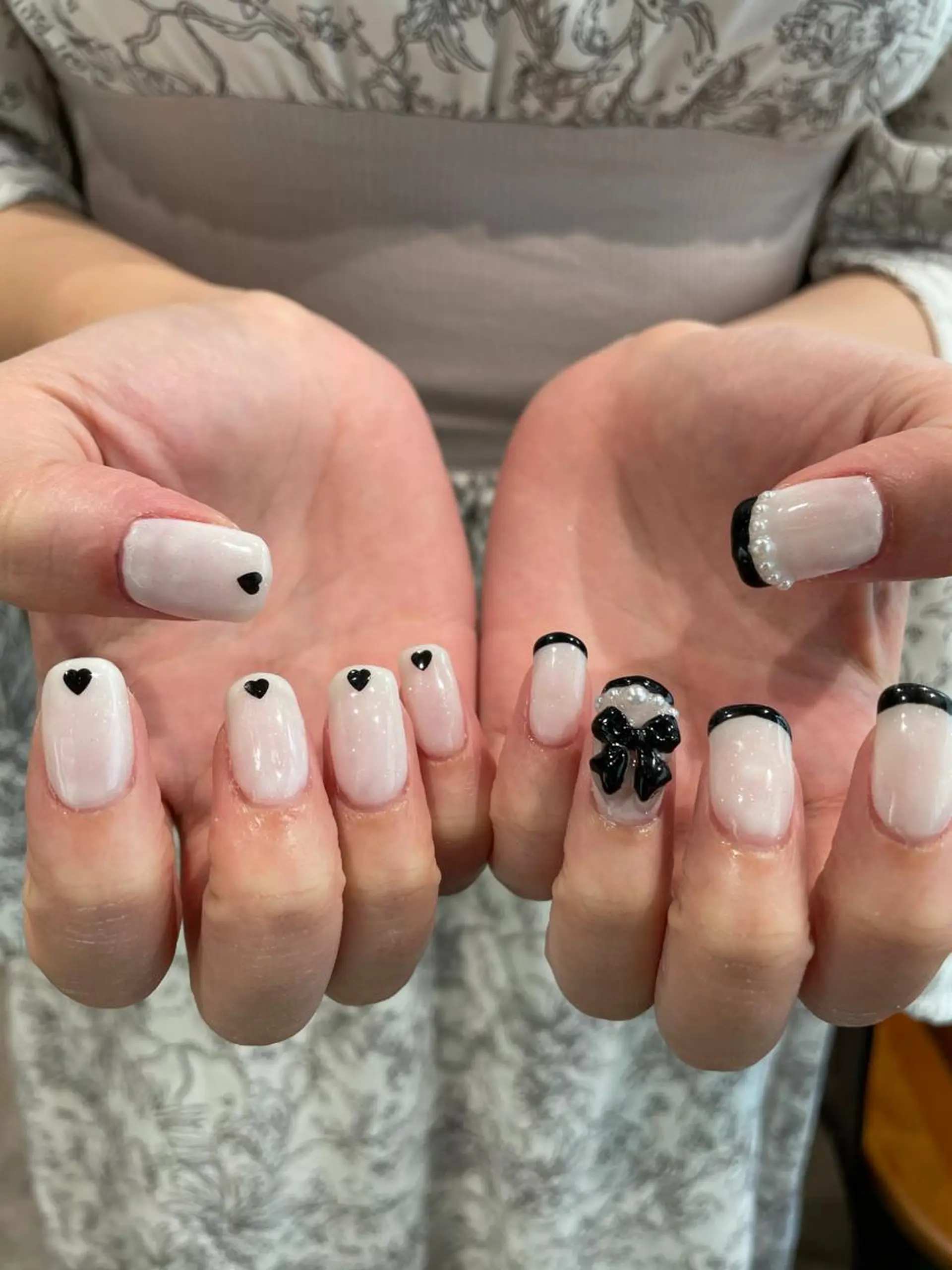 ネイル ハンドネイル ナチュラル透明感🌱 小山美樹子のヘアスタイル