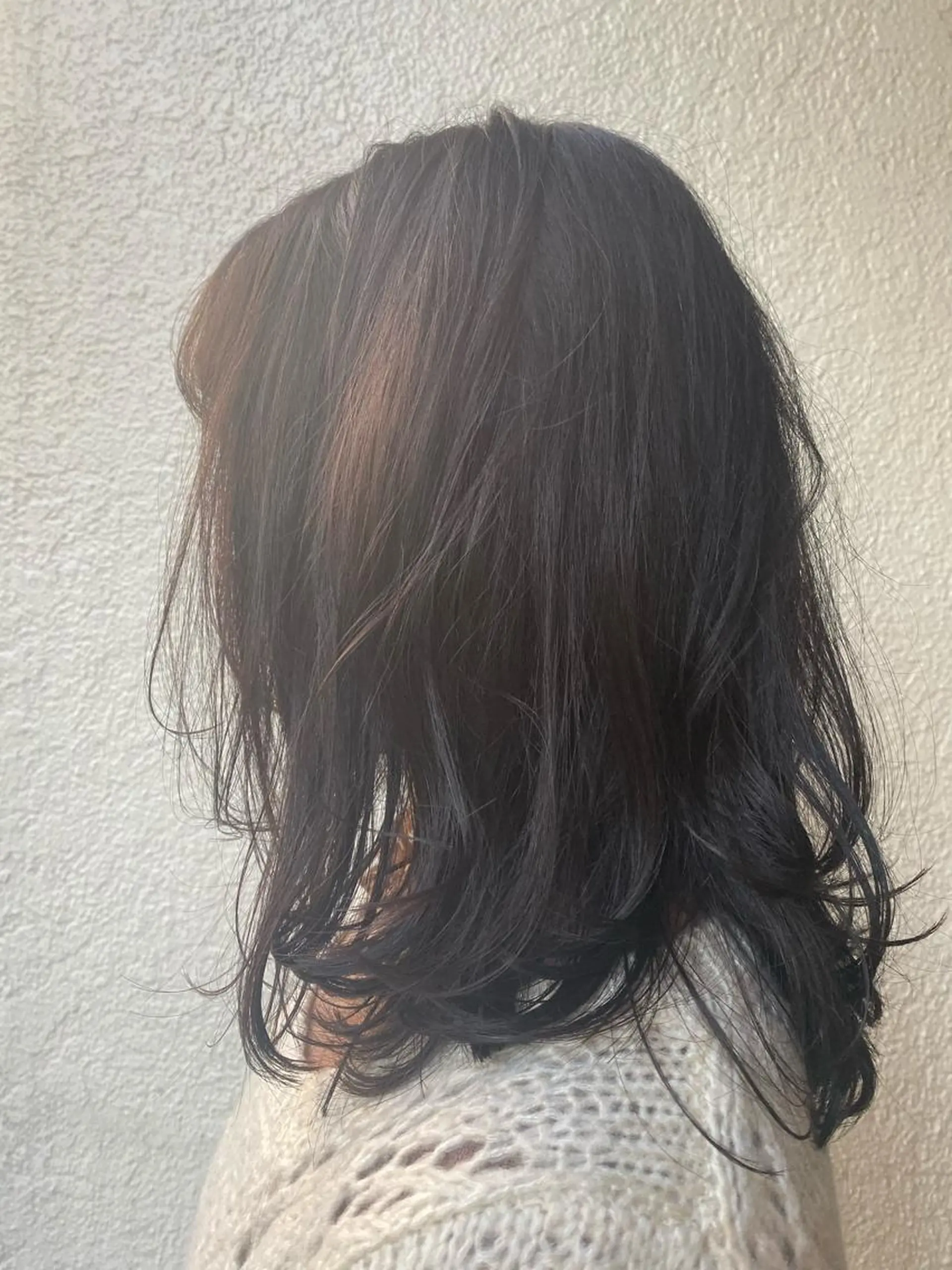 ミディアム カット ヘアカラー トリートメント 山本 夏未のヘアスタイル