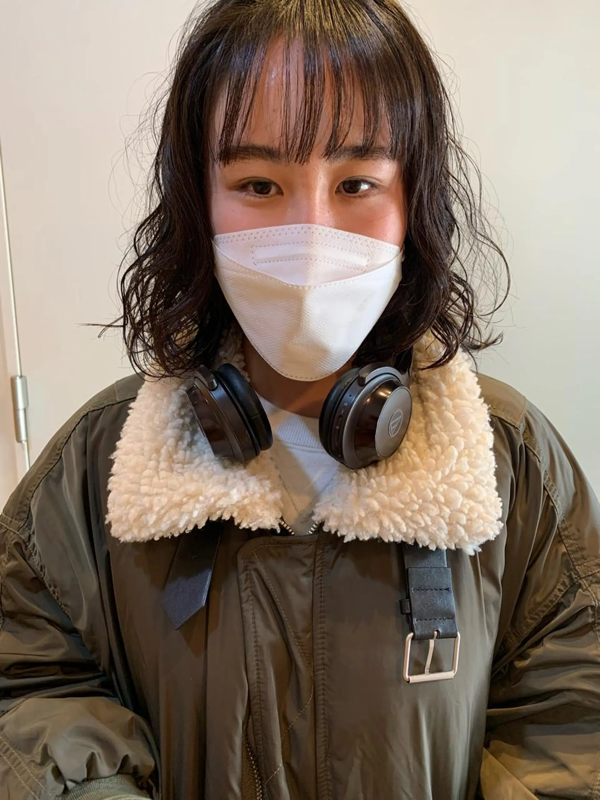 ミディアム パーマ AR.MARA hair  studio所属・AR.MARA サトウヒカルのヘアスタイル