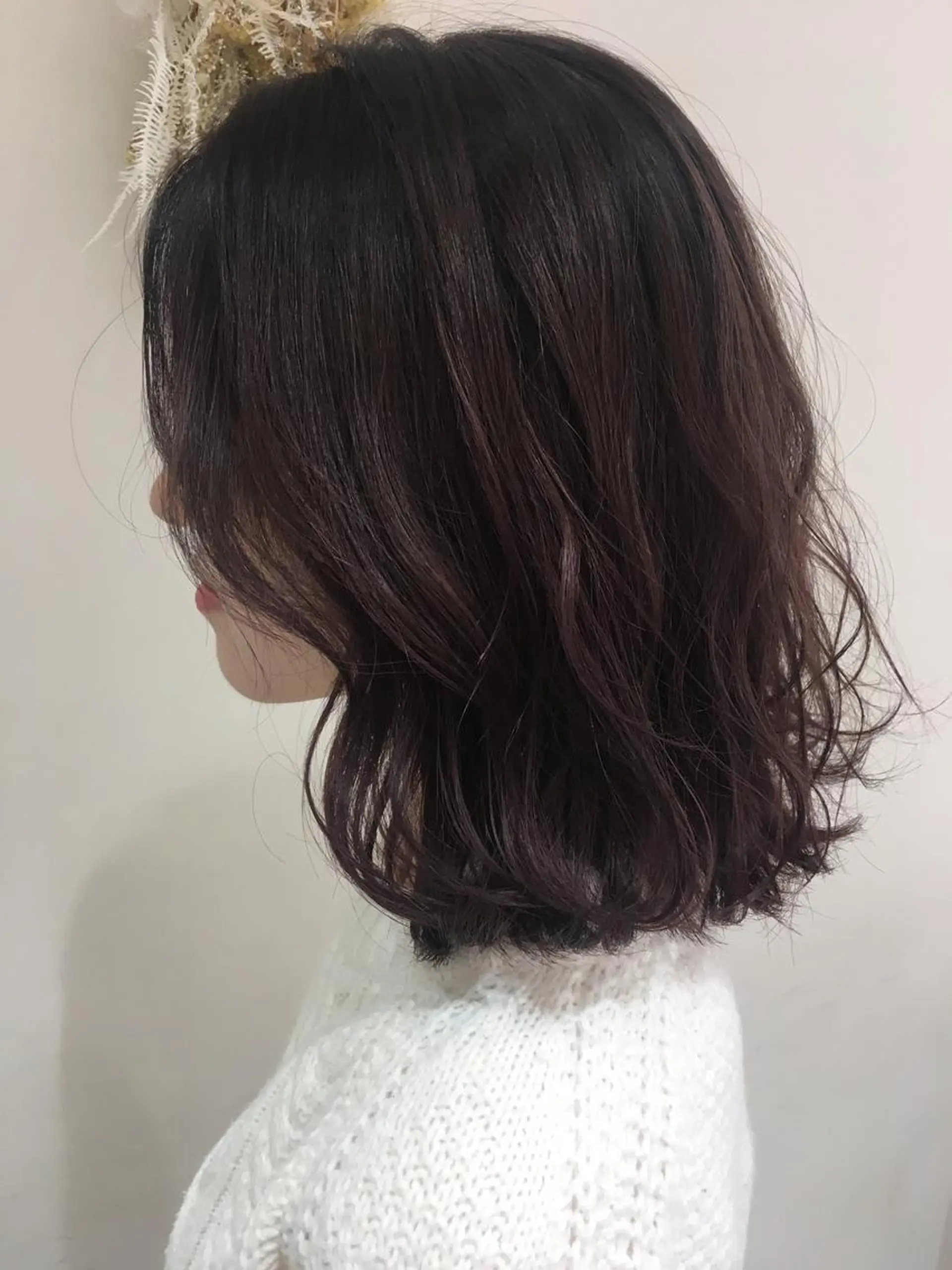 セミロング カラー パーマ ヘアアレンジ マツエク・マツパ 💎耳ツボジュエリー ×銀座美容室💎のヘアスタイル