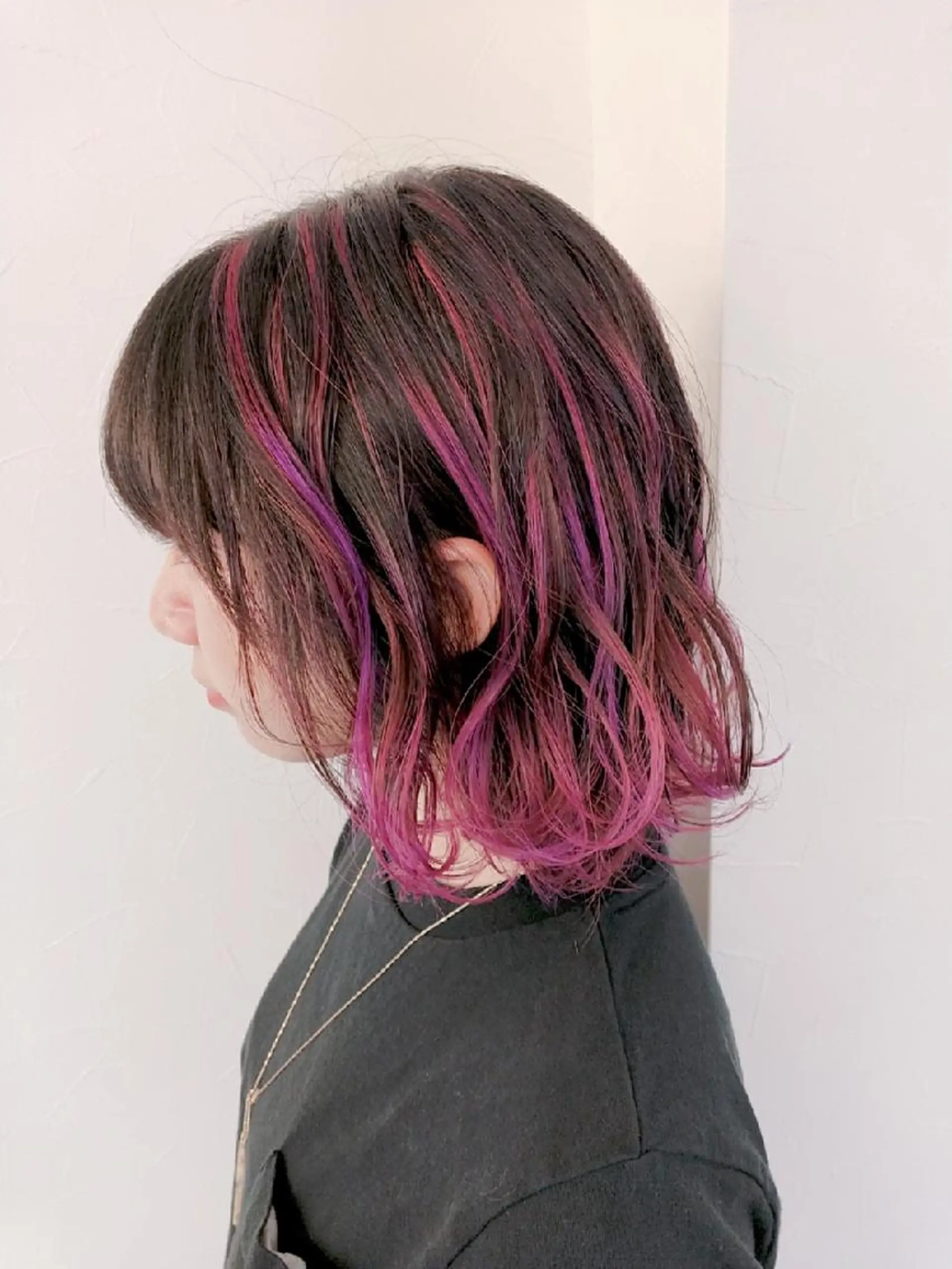 ミディアム カラー アディクシーカラー バレイヤージュ ブリーチ ケアブリーチ ダブルカラー デザインカラー 髪質改善Lilithのその他イメージ