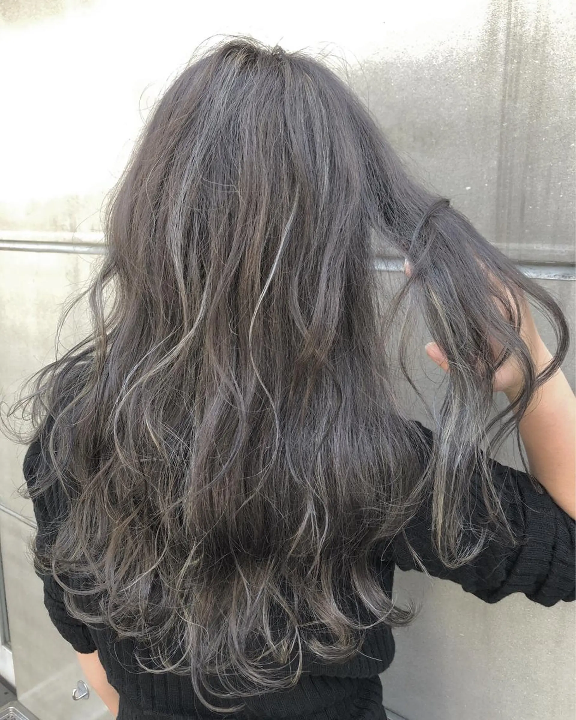 ロング カラー 北間 寛哉のヘアスタイル