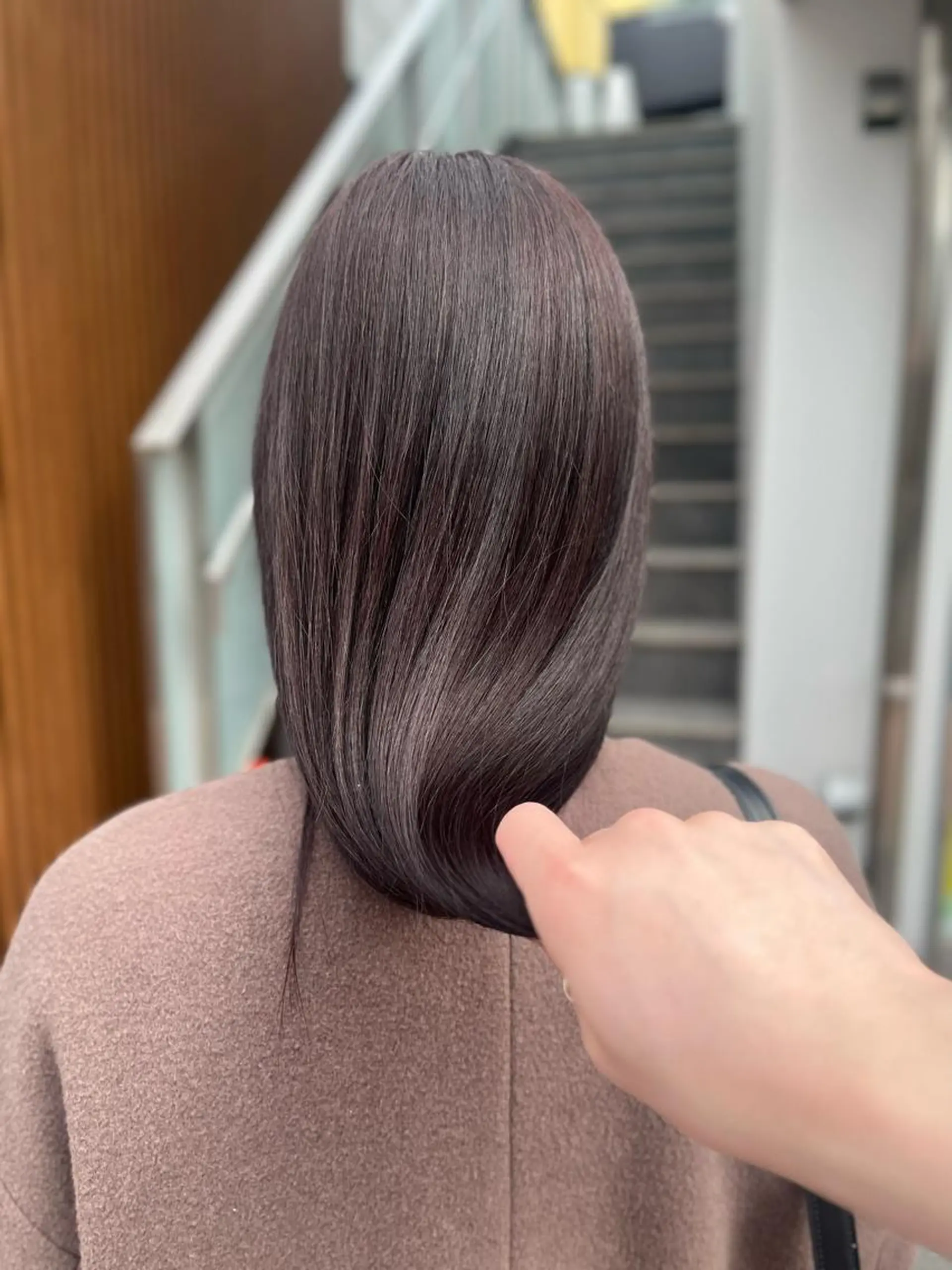 セミロング カラー ボブ& 髪質改善FUMIYAのヘアスタイル