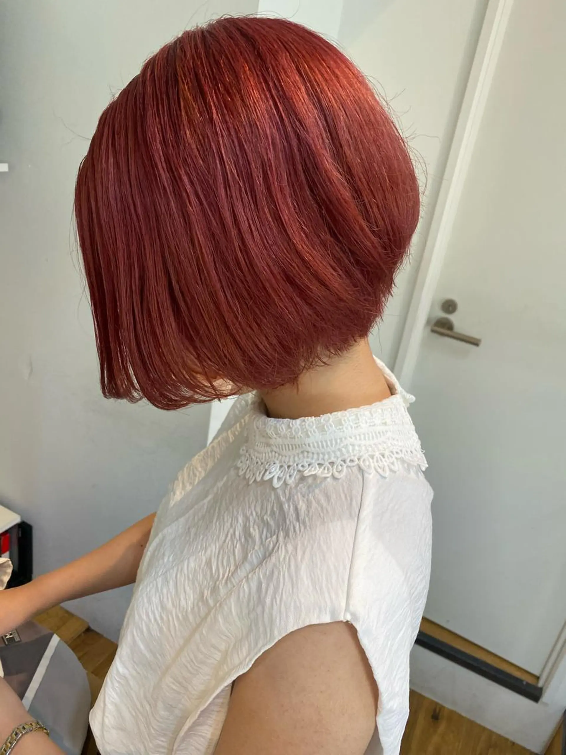 ミディアム カラー stylist トモヤのヘアスタイル