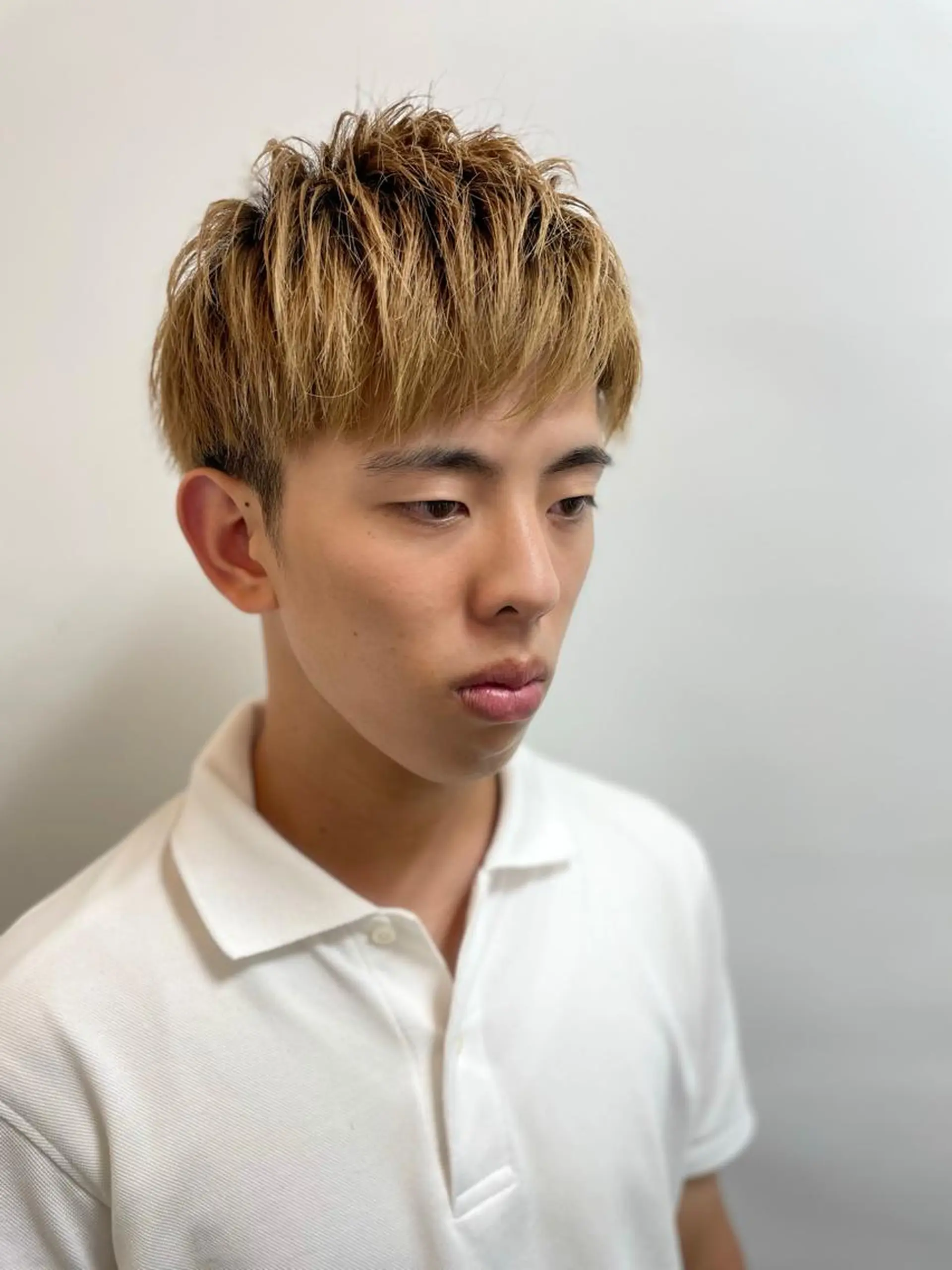 ショート 水島 脩のヘアスタイル