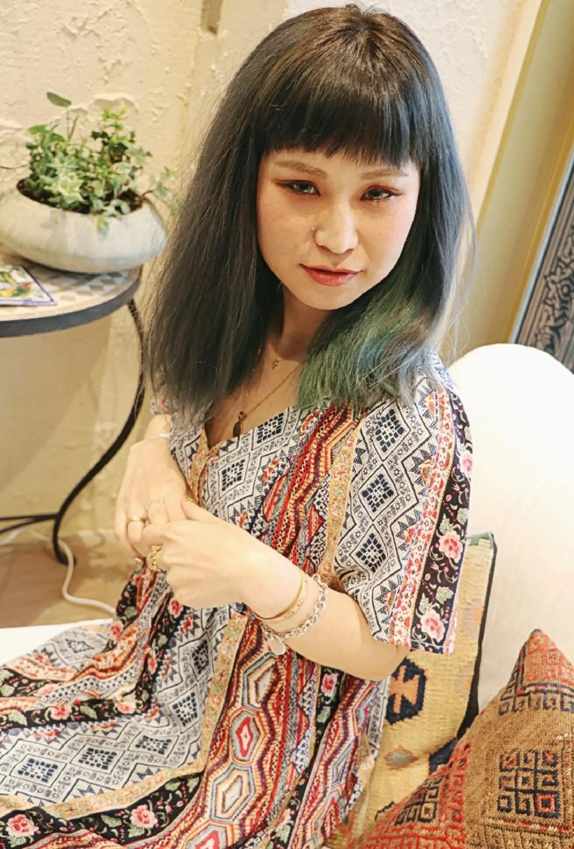 ミディアム LAMP HAIR ランプヘアー所属・徳永 博志のヘアスタイル