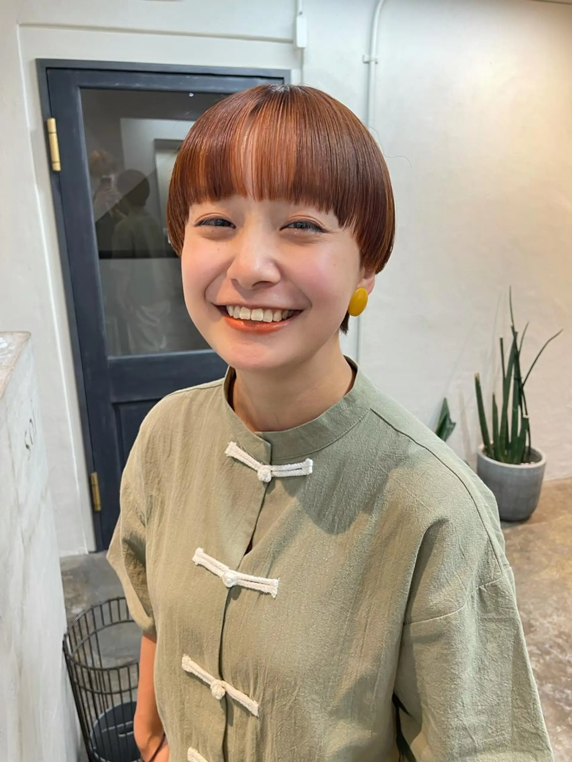 ショート カット ヘアカラー トリートメント 斎藤祐樹 /レイヤー/パーマのヘアスタイル