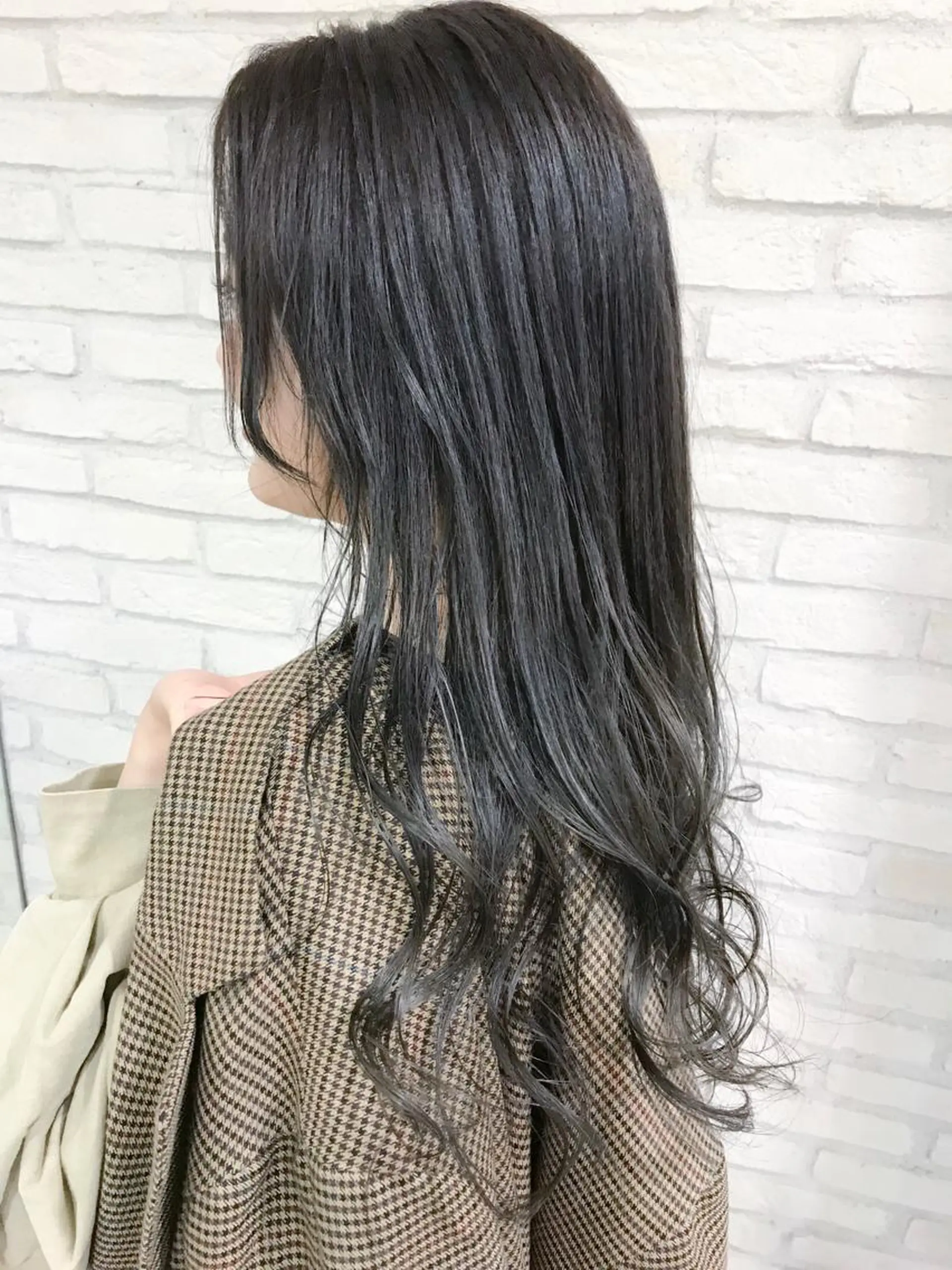 ロング カラー 透明感カラー ハイライトカラー ハイライト トリートメント 横浜🍒ルーツカラー エクステ／RIEのヘアスタイル