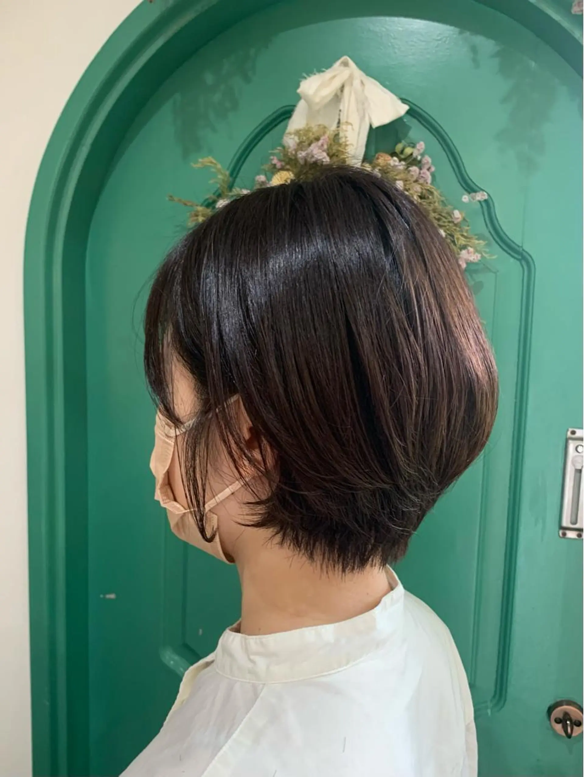 ショート カラー カット ヘアカラー 佐藤 美咲のヘアスタイル