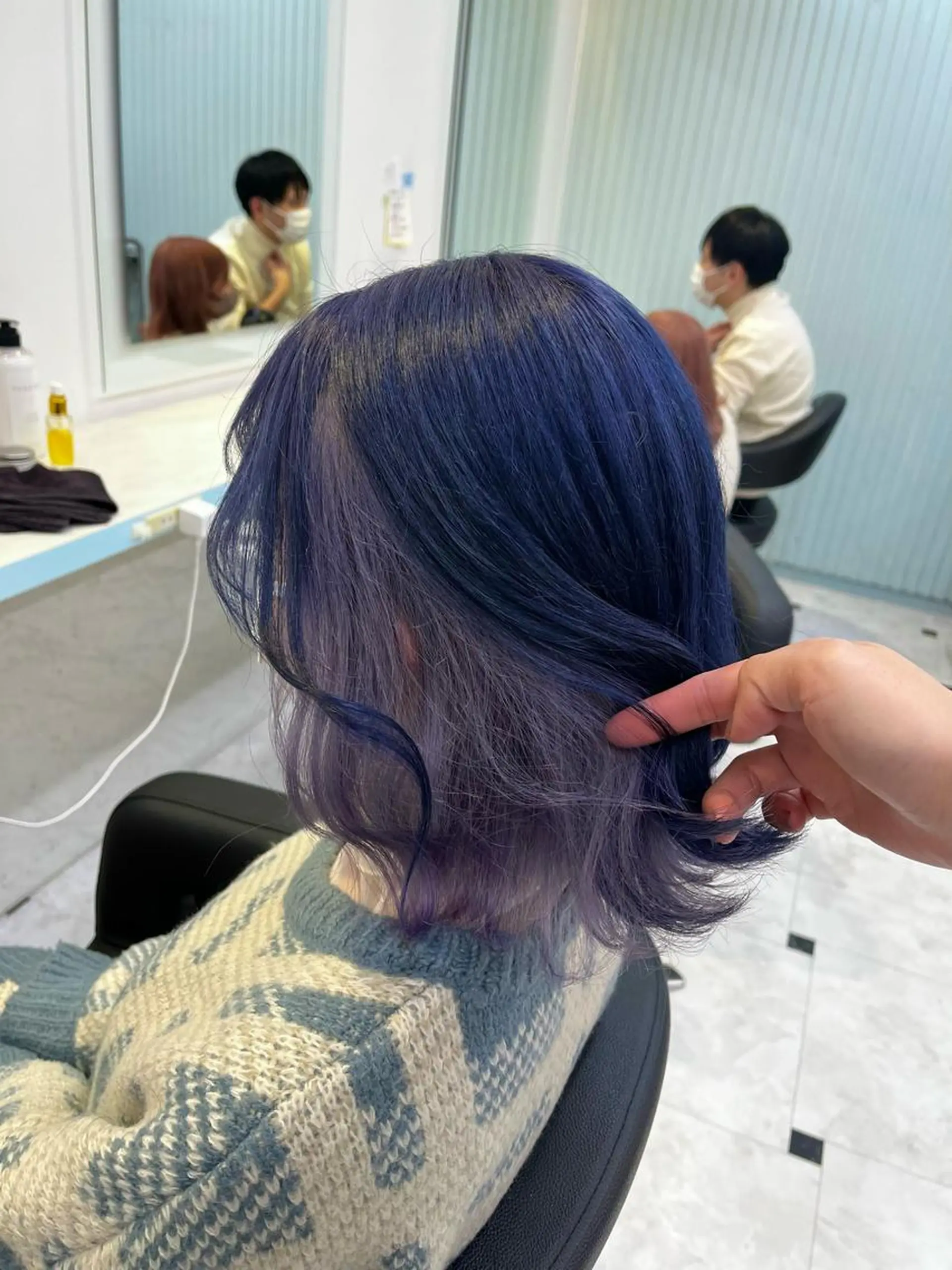 ミディアム カラー ヘアカラー トリートメント ブリーチカラー 🩵MIZUKIのヘアスタイル
