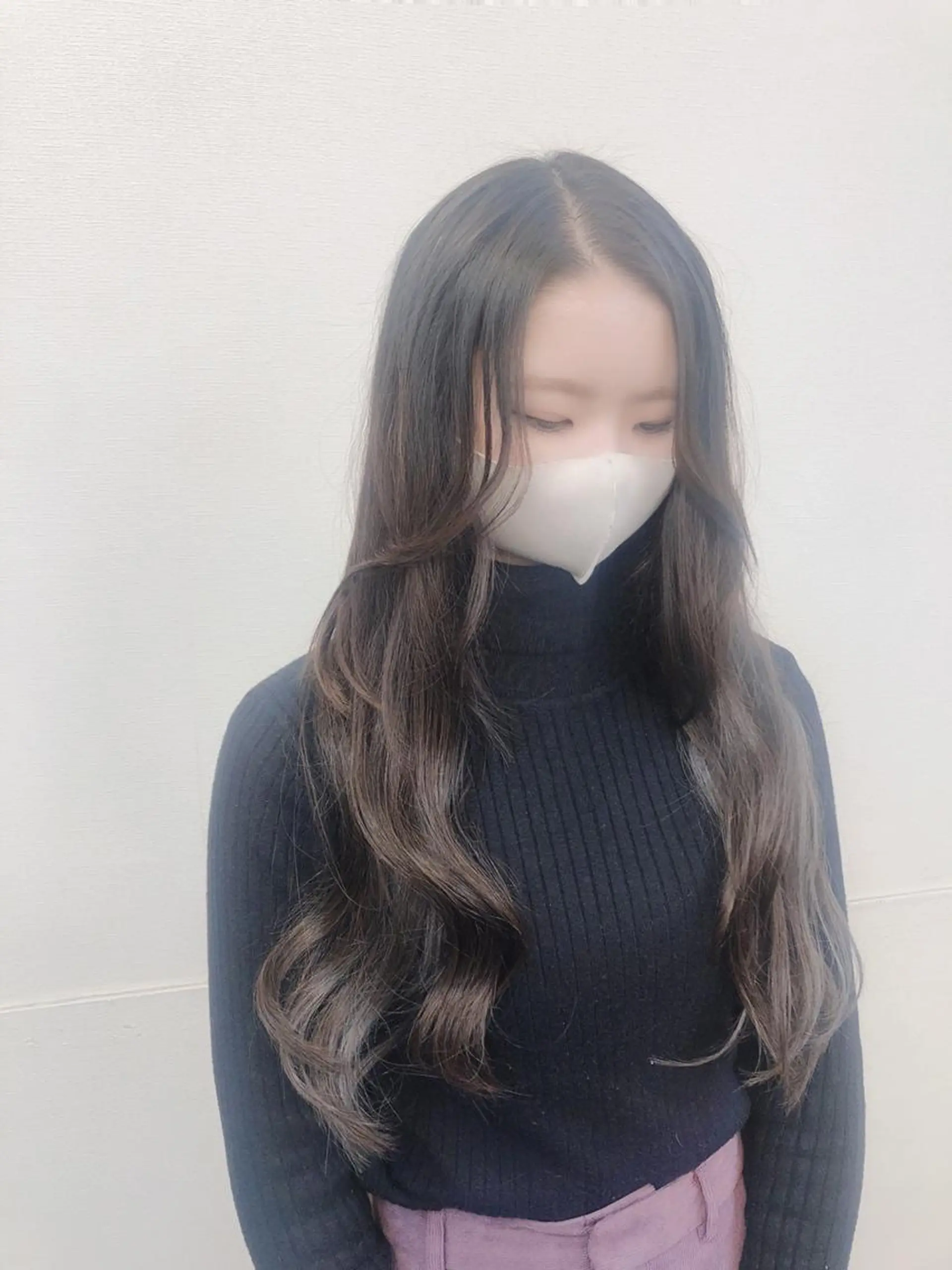 ロング エクステ ロング カット ヘアカラー エクステ IN∞hair/ インヘアー/下伊福店のヘアスタイル