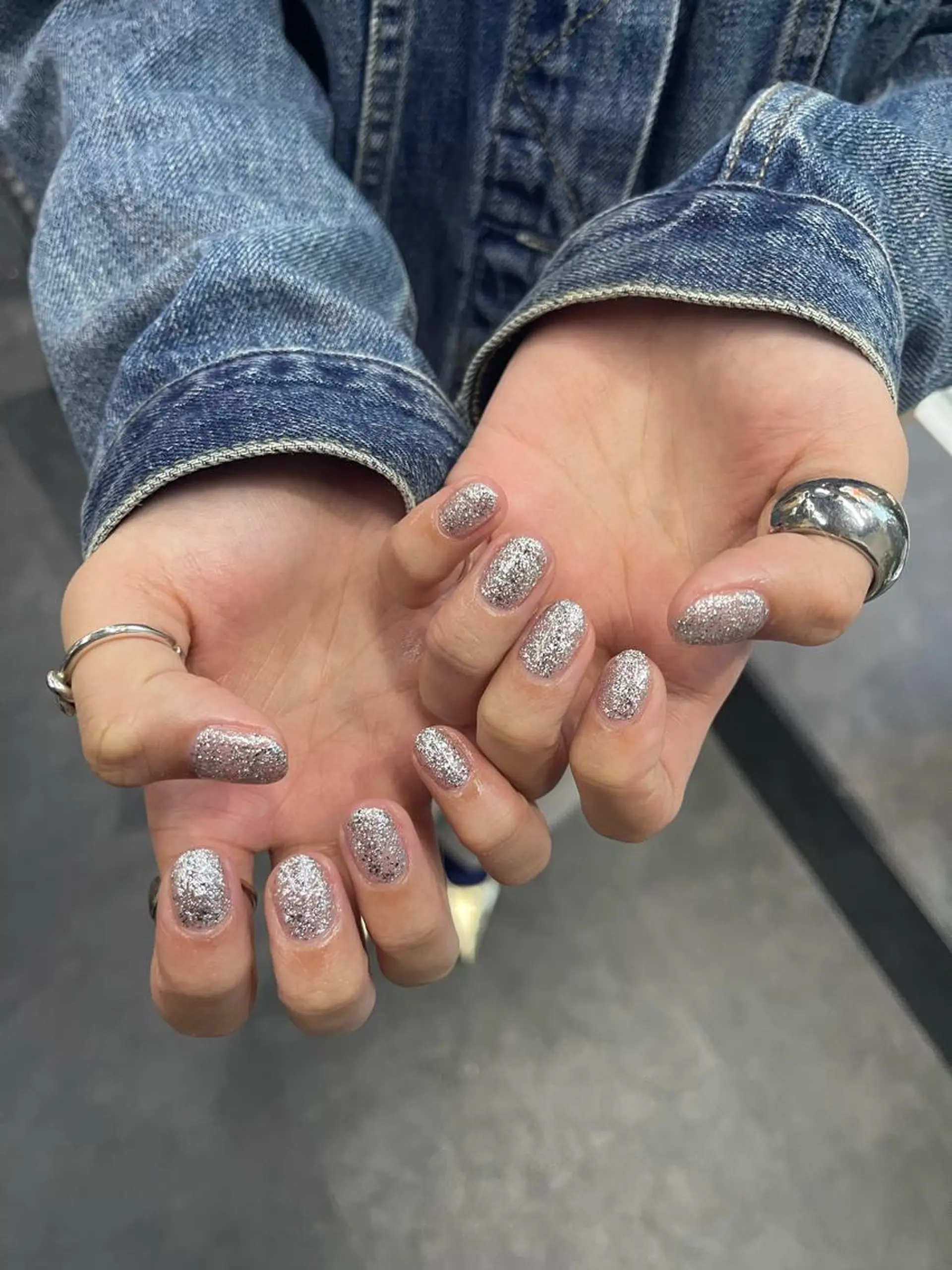 ネイル ハンドネイル GRANDE大須 Cecil💜のネイルデザイン