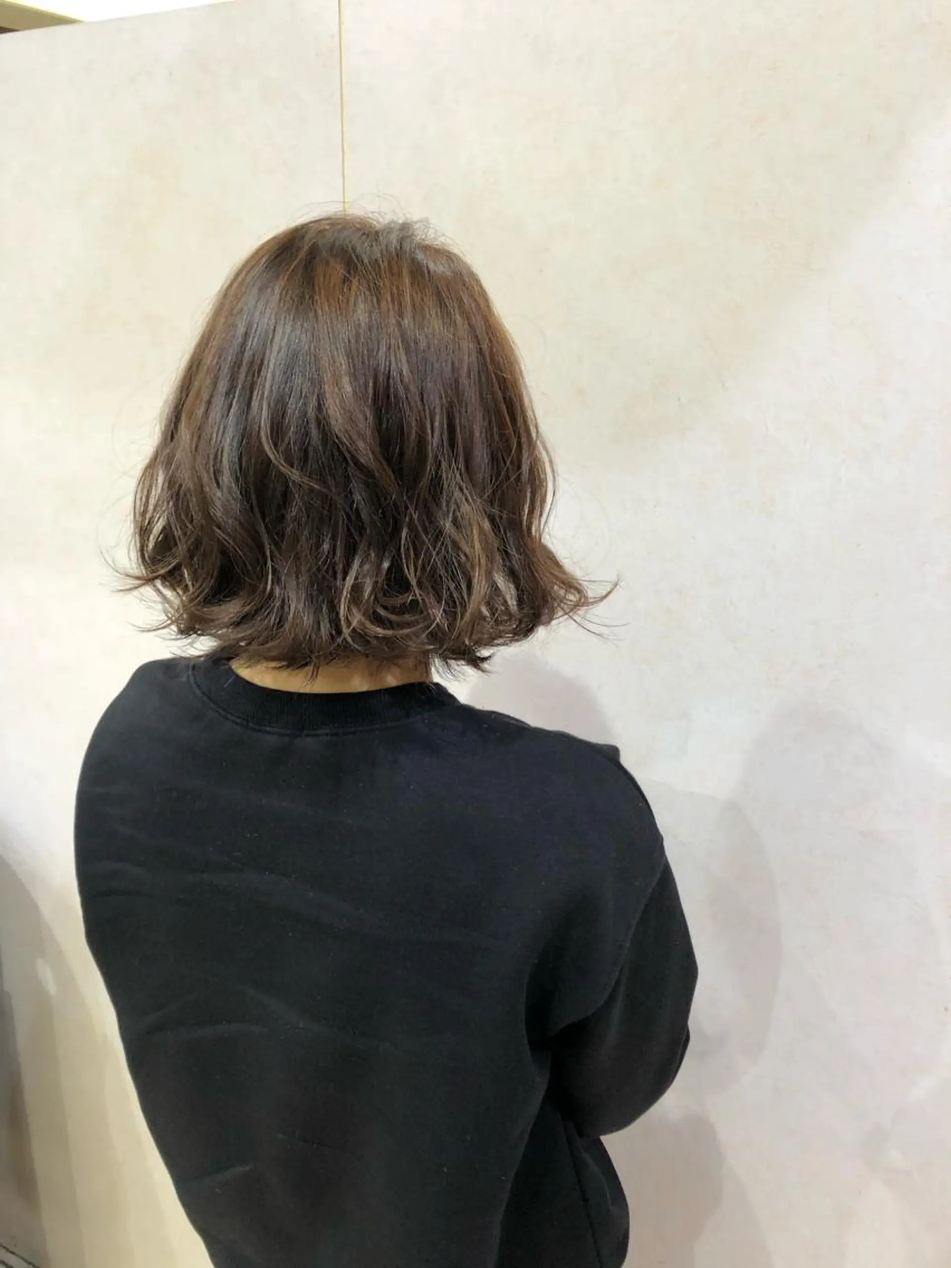 ミディアム カラー 髪質改善 髪質改善カラーゆうひのヘアスタイル