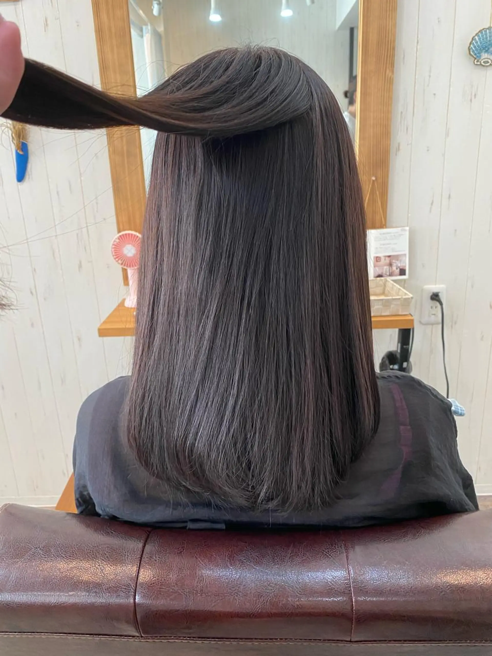 セミロング カラー [店長]加地 峻のヘアスタイル