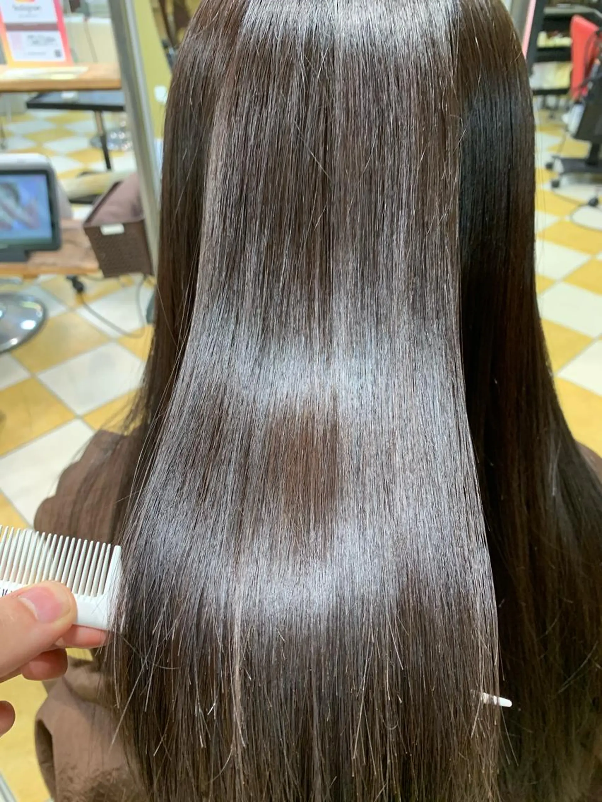 ロング トリートメント ササ　ユウキ/パーマ 縮毛矯正/髪質改善のヘアスタイル