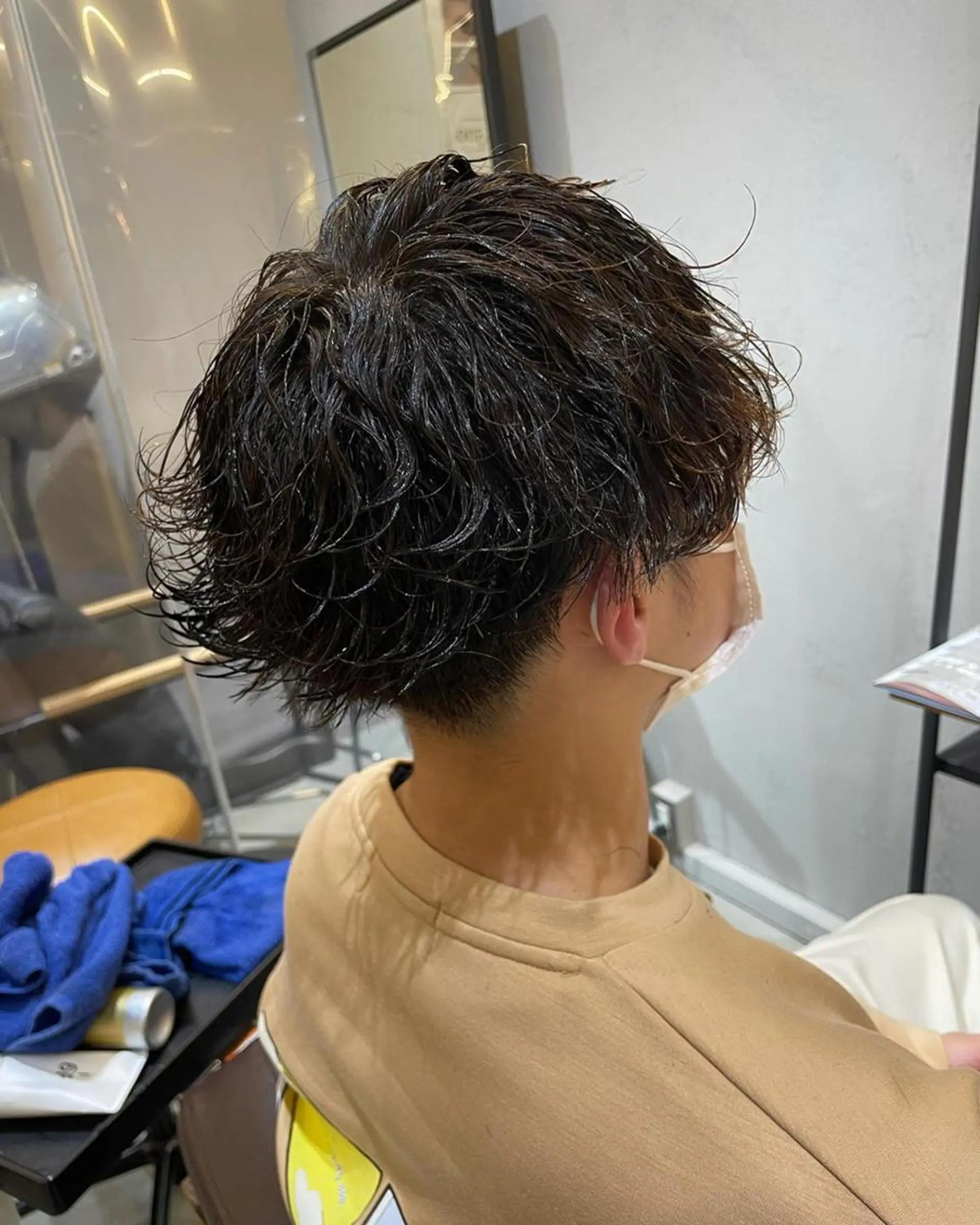 メンズ メンズパーマ 波巻きパーマ ♦️モテ髪創作者 SUGA♦️のヘアスタイル