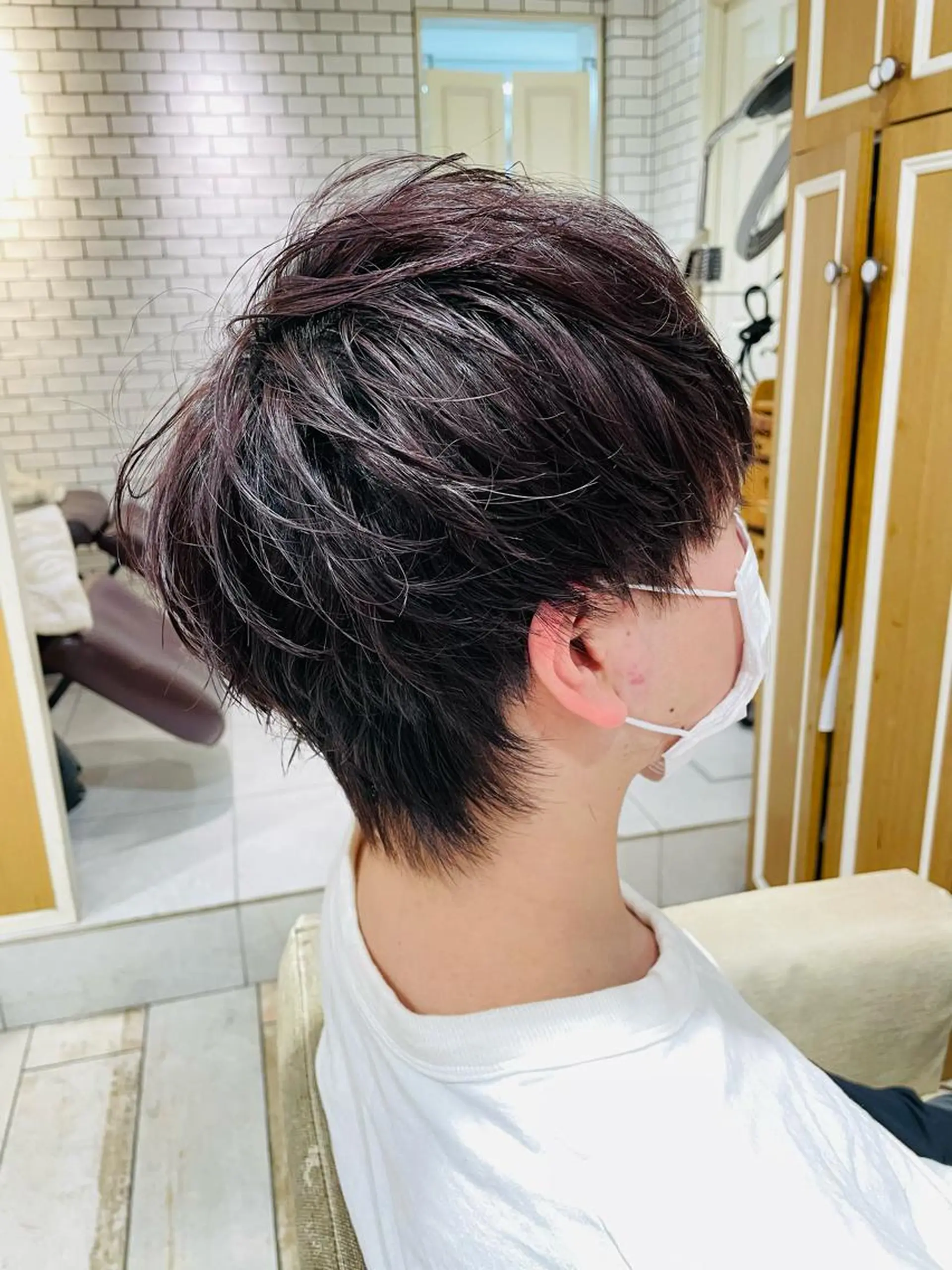ショート メンズ カット すげさやか ✨メンズカットパーマのヘアスタイル