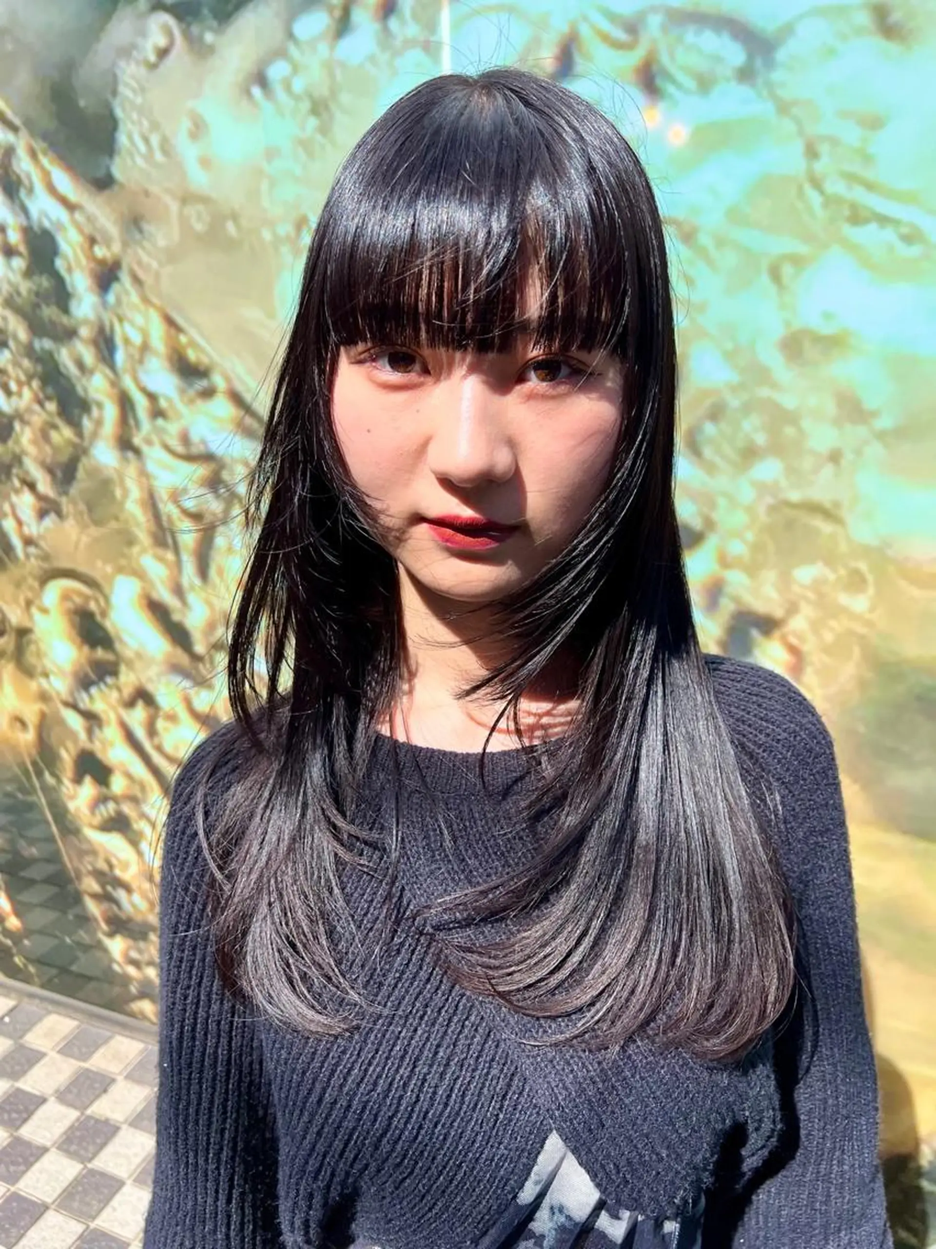 ミディアム 【ロングウルフカット 姫カット】伊藤裕哉のヘアスタイル