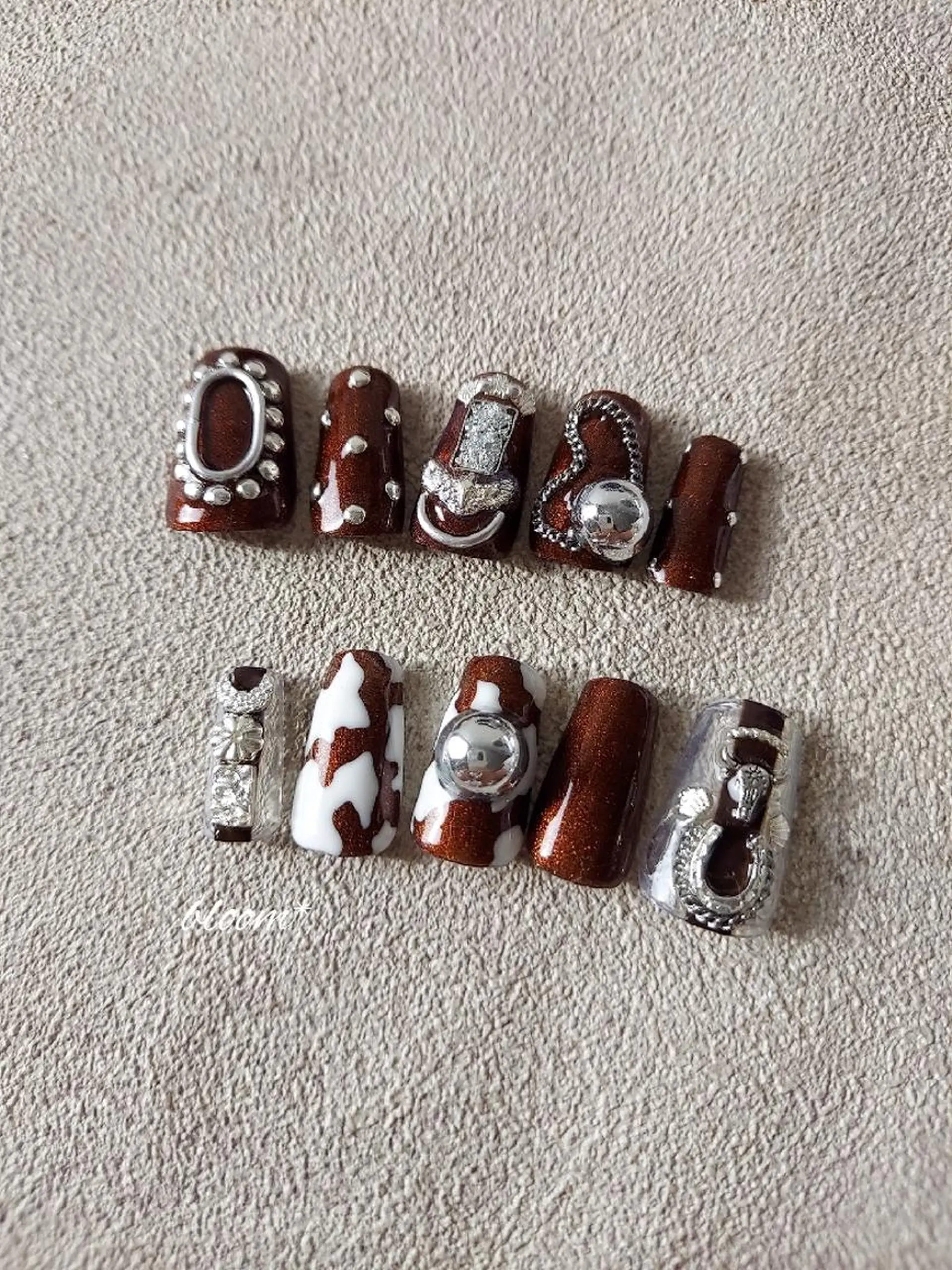 ネイル ネイルチップ ハンドネイル bloom *のネイルデザイン