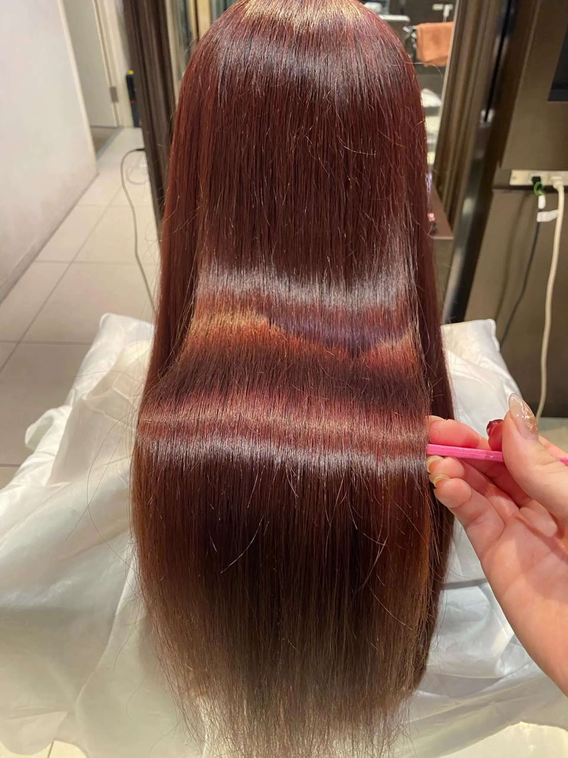 ロング 【髪質改善💎韓国風 レイヤー🌷】山川のヘアスタイル