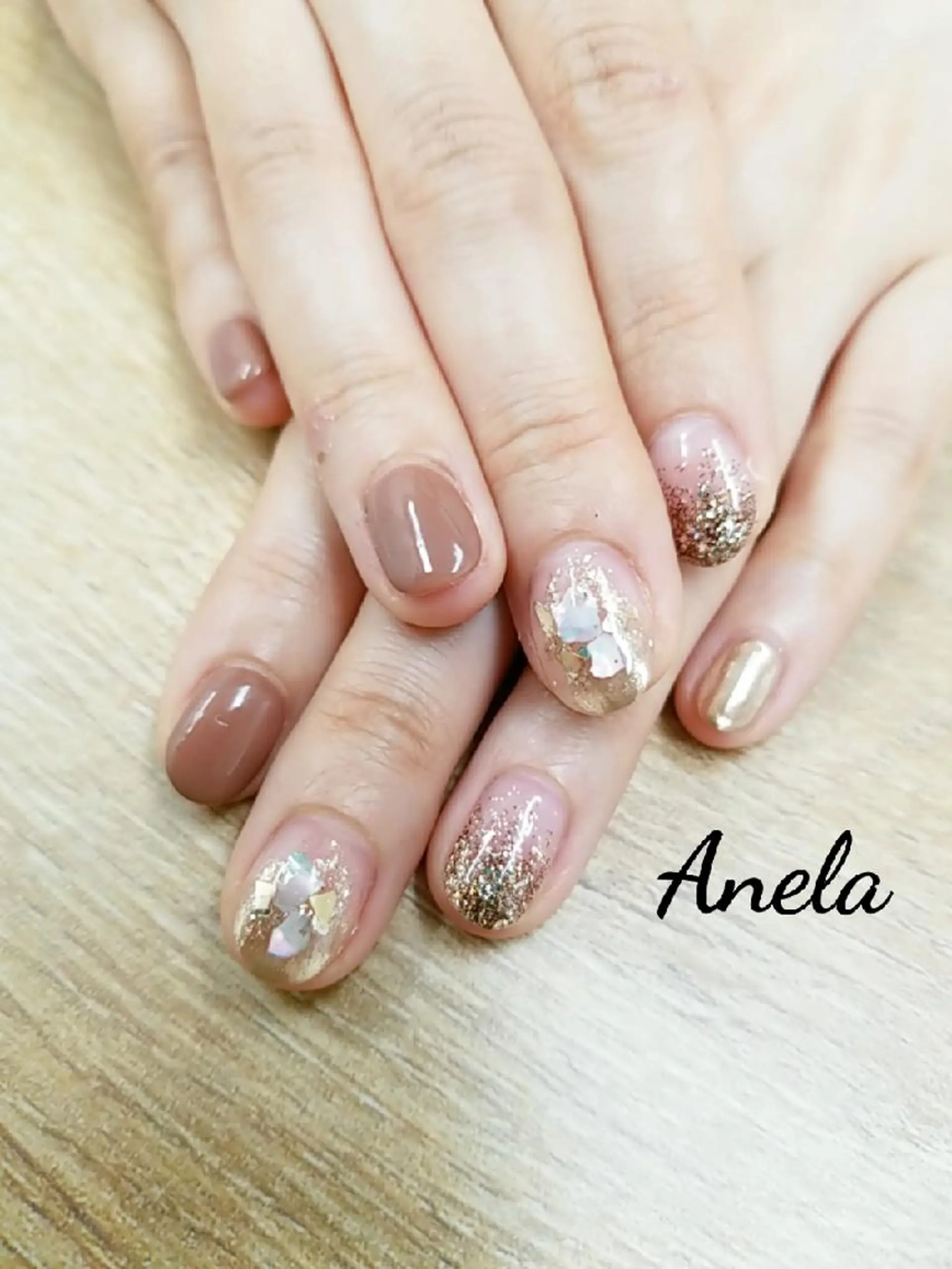 ネイル アートネイル フットネイル ジェルネイル 持ち込み ニュアンスネイル 河野ちえ (雑誌掲載サロン)のネイルデザイン