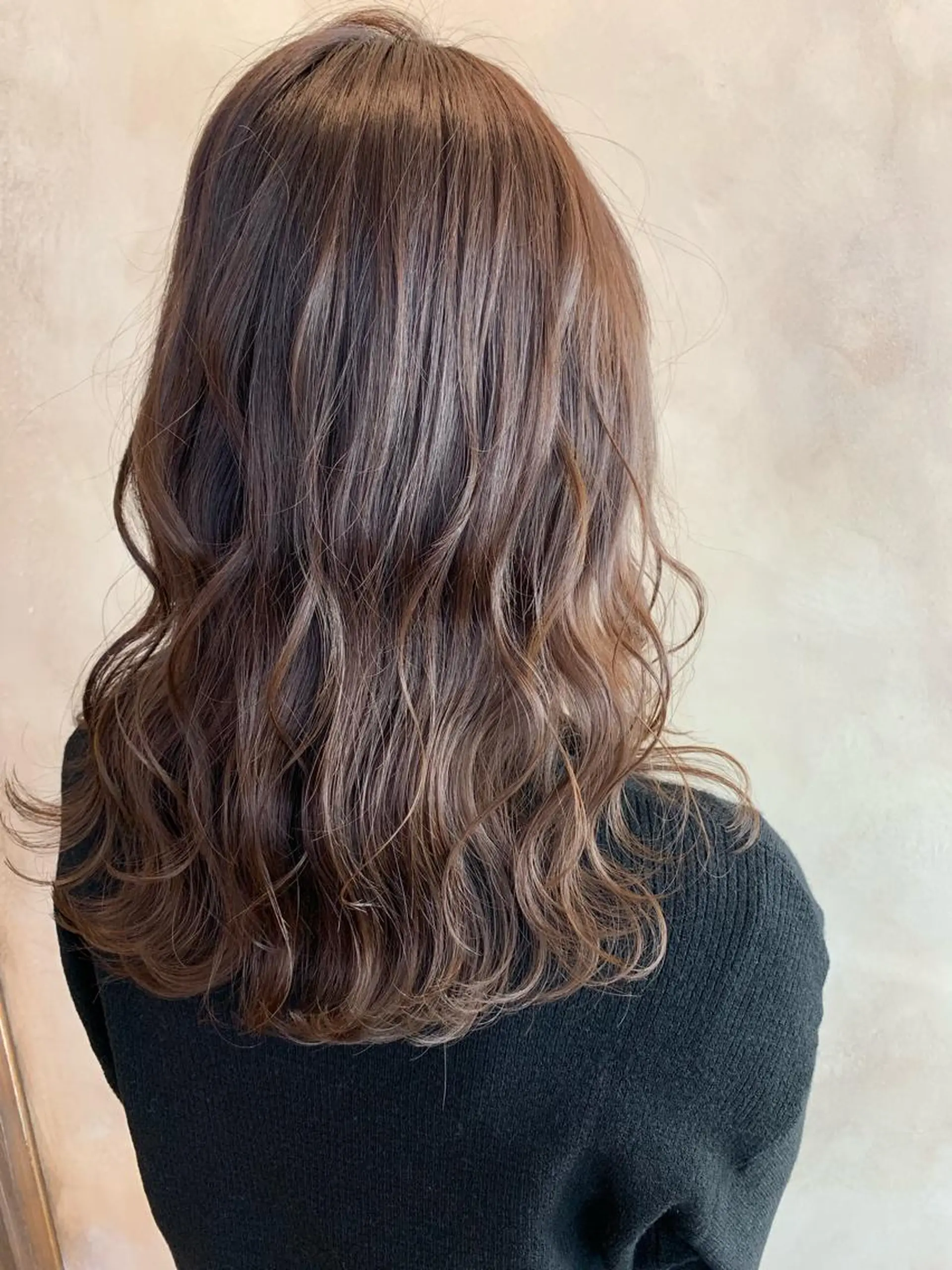 ミディアム カラー ブリーチ/アレンジ 天満/chihiroのヘアスタイル