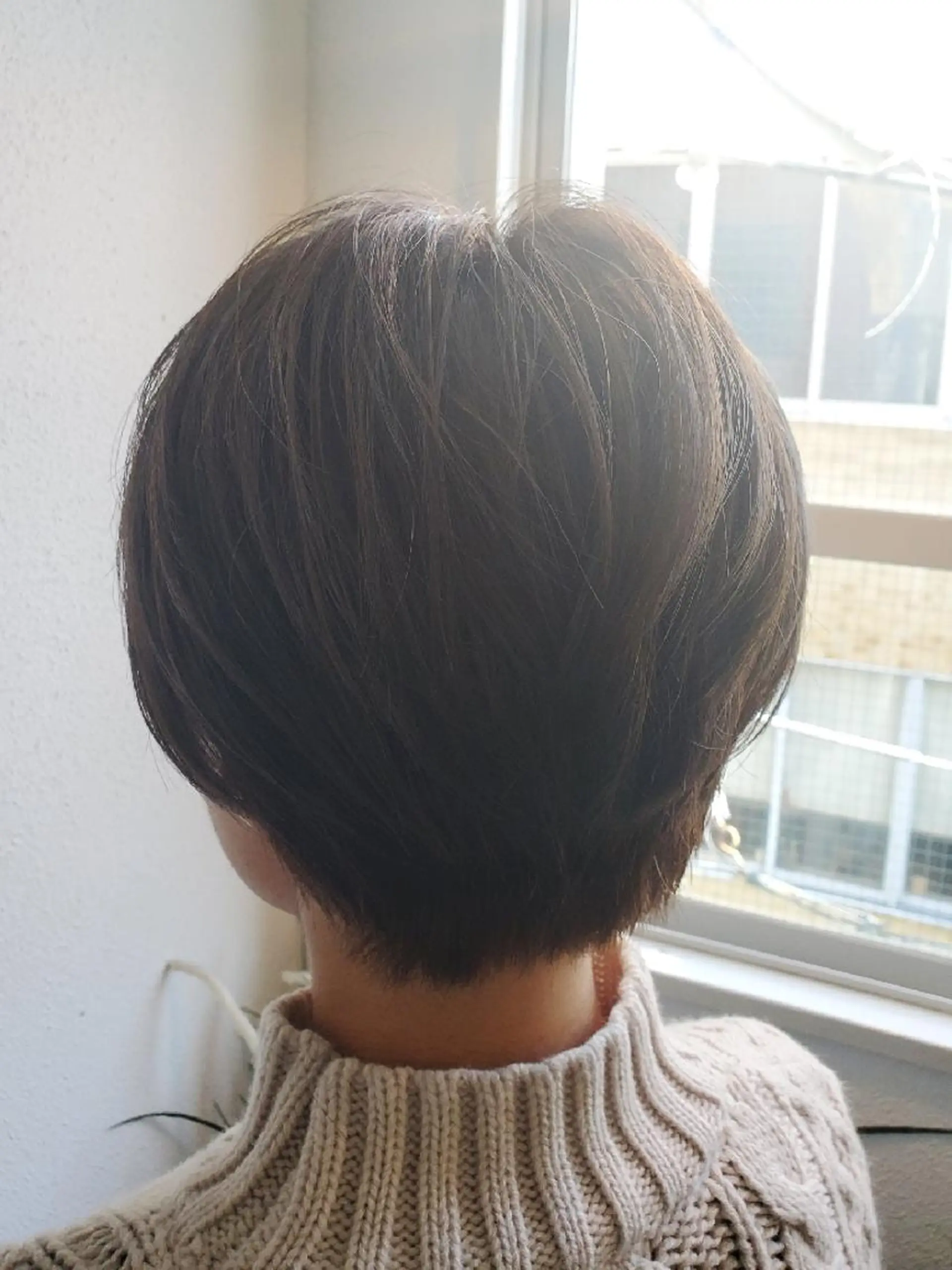 ショート カラー ショートヘア カット ヘアカラー フリーランス 和田のヘアスタイル