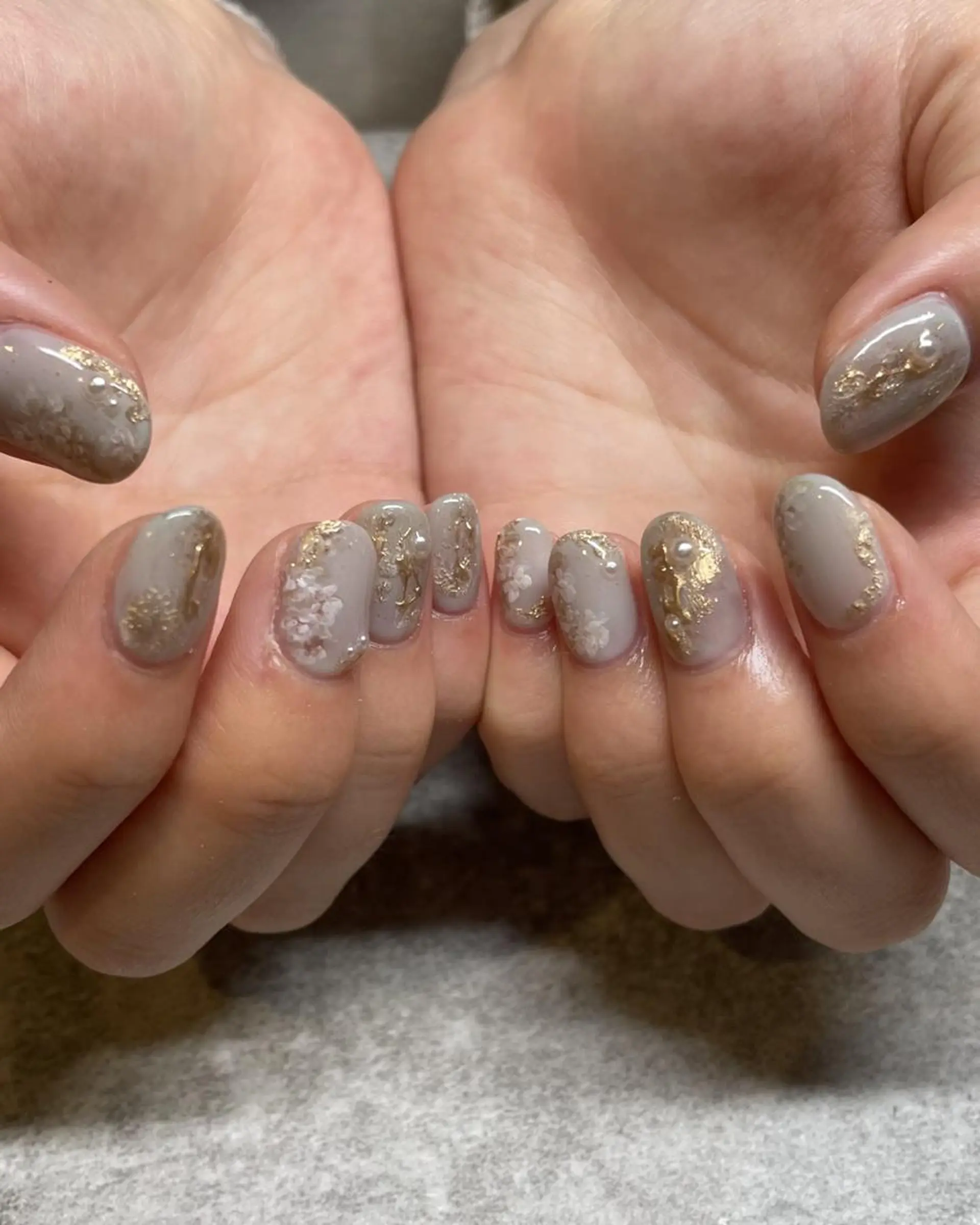 ショート ハンドネイル ネイルサロン Noëlのネイルデザイン