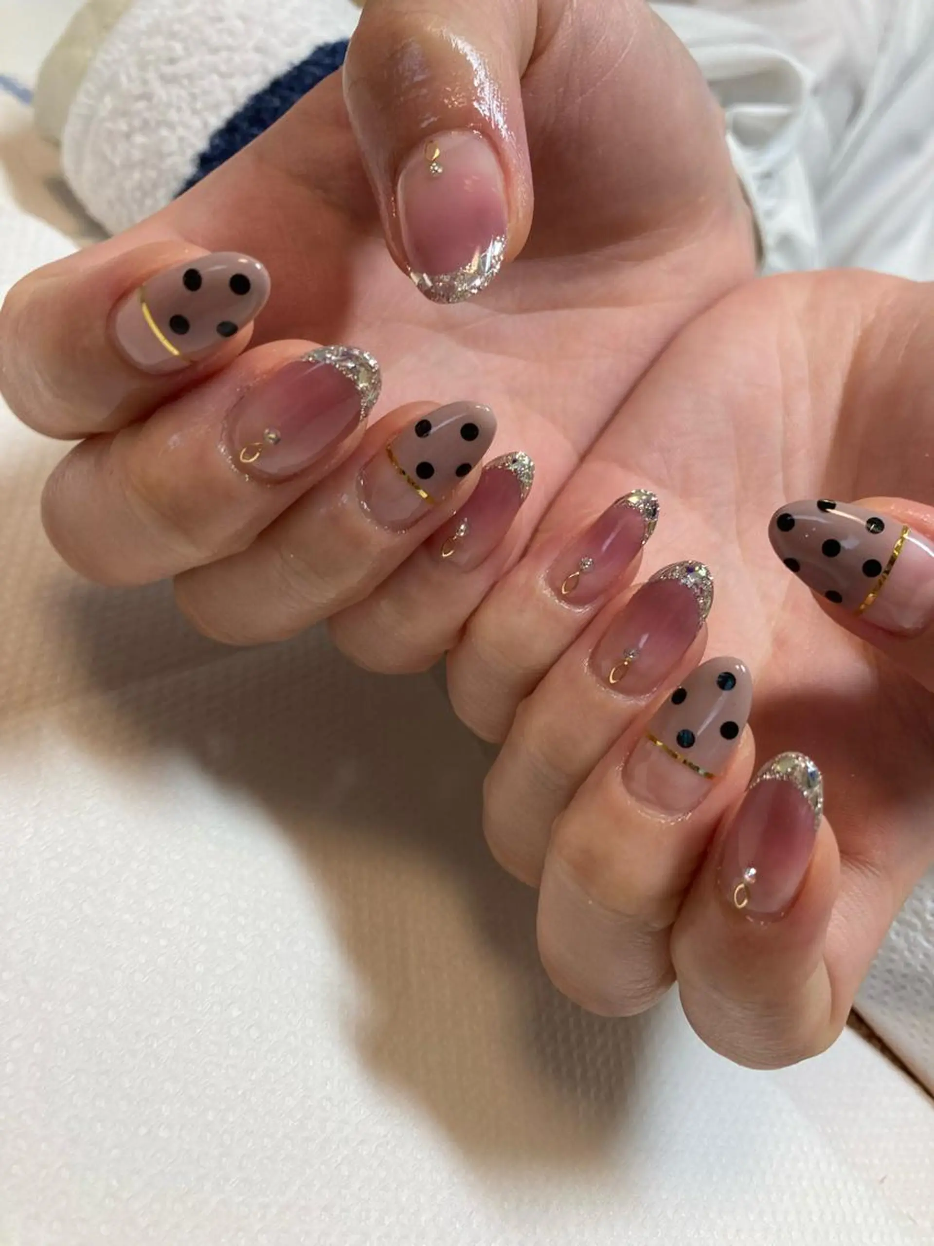 ネイル rukianail 新里のネイルデザイン