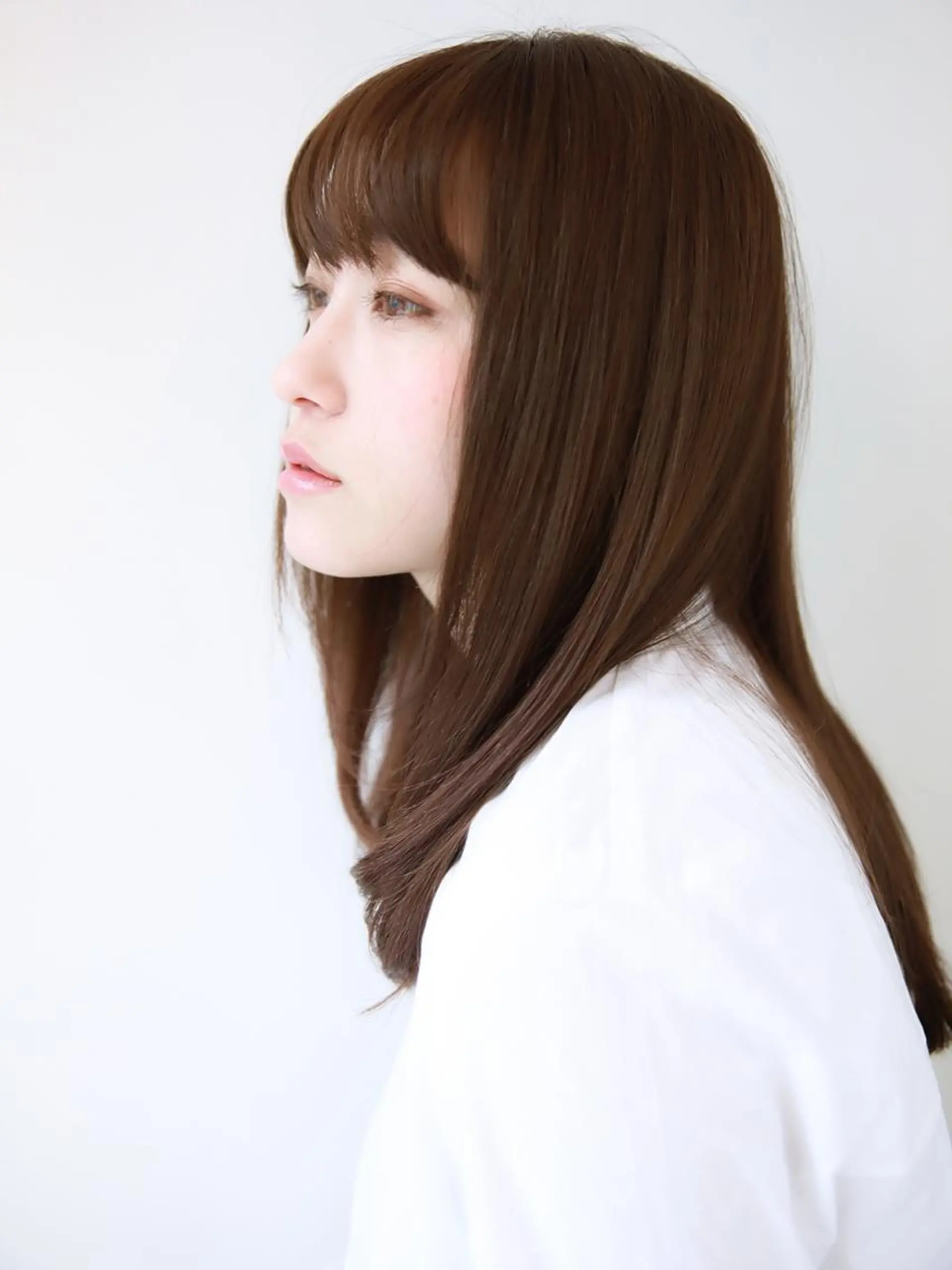 ミディアム カラー パーマ 山下 直人のヘアスタイル