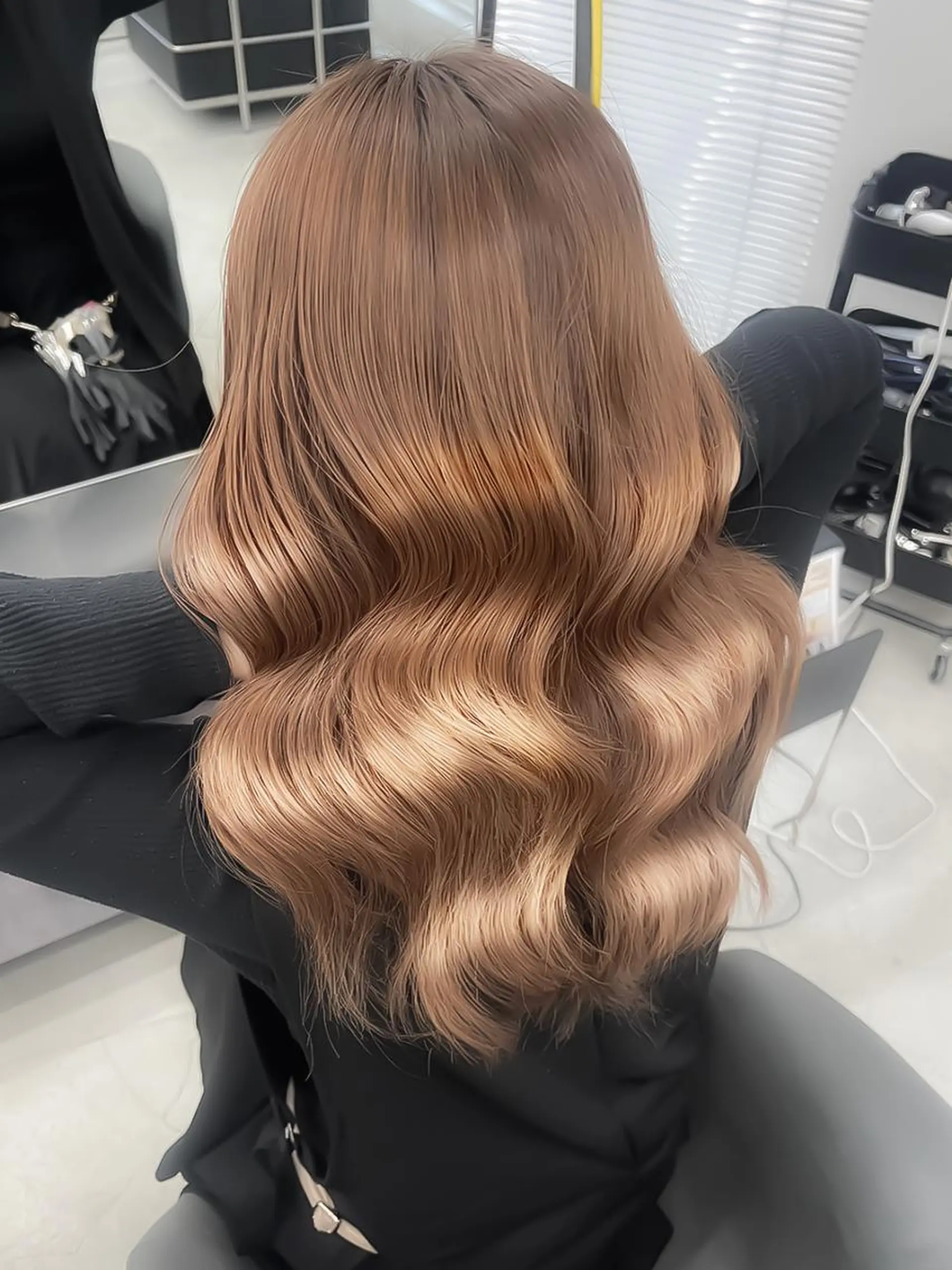 カラー ロング 縮毛矯正🤎髪質改善 カラー🤎めぐみのヘアスタイル