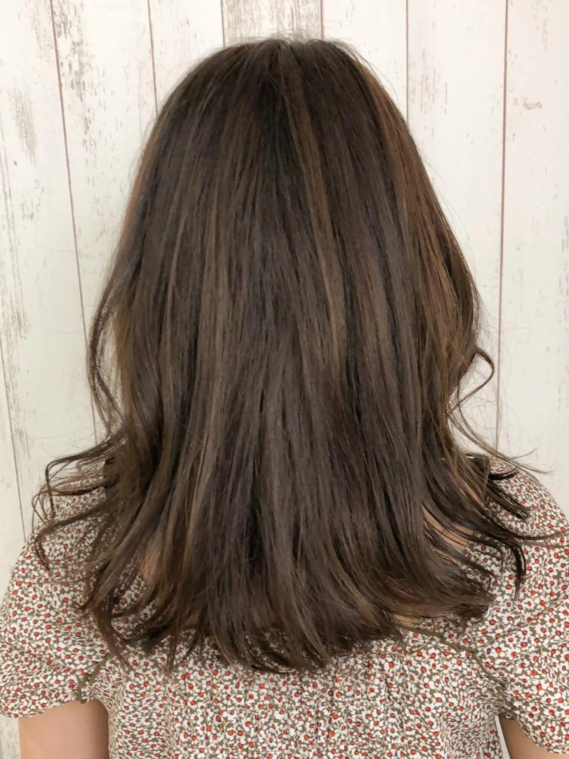 セミロング ハイライト/ ブリーチ😈小倉😈のヘアスタイル