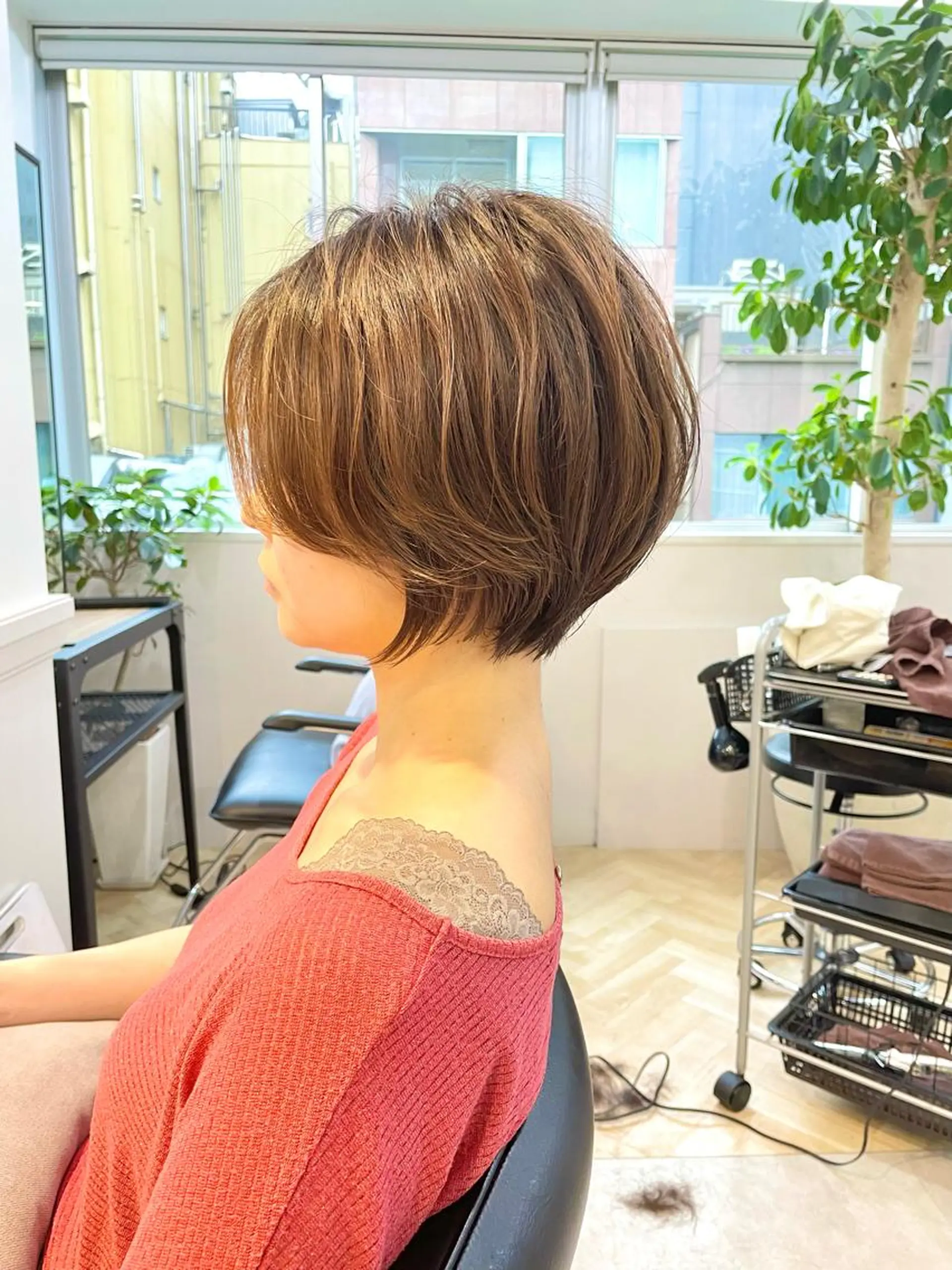 ショート 木下英治/ボブ ショート銀座のヘアスタイル